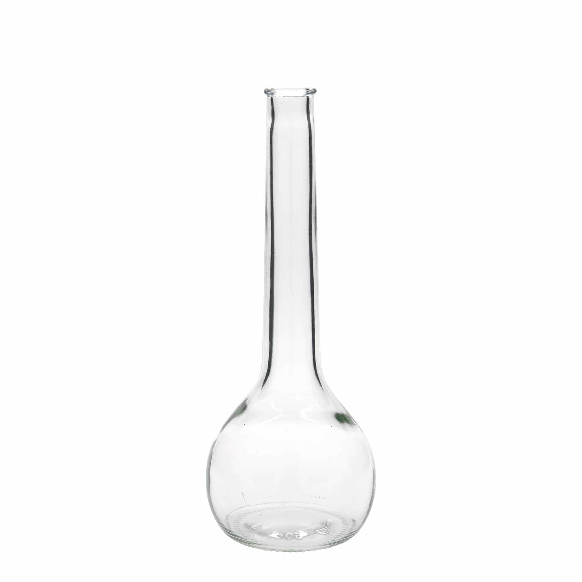 Botella de vidrio 'Tulipano' de 500 ml, boca: corcho