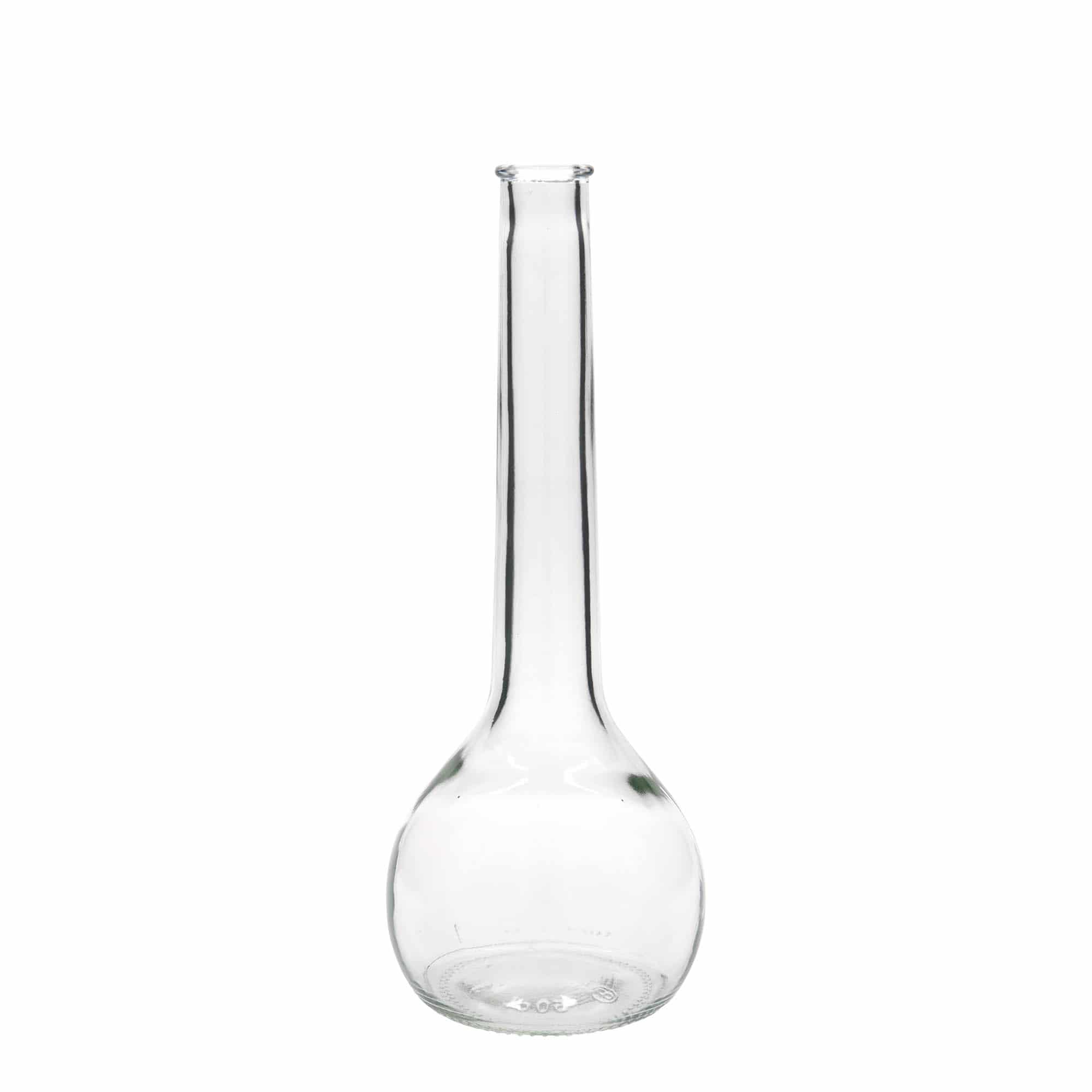 Botella de vidrio de 500 ml 'Tulipano', boca: corcho