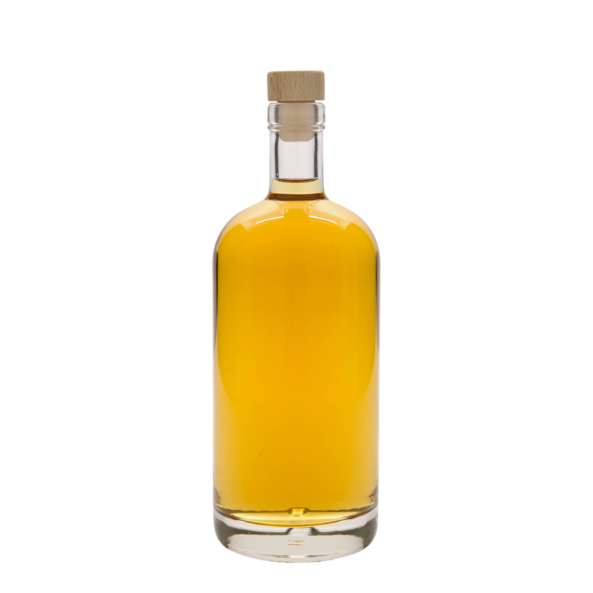 Botella de vidrio de 700 ml 'Linea Uno', boca: corcho
