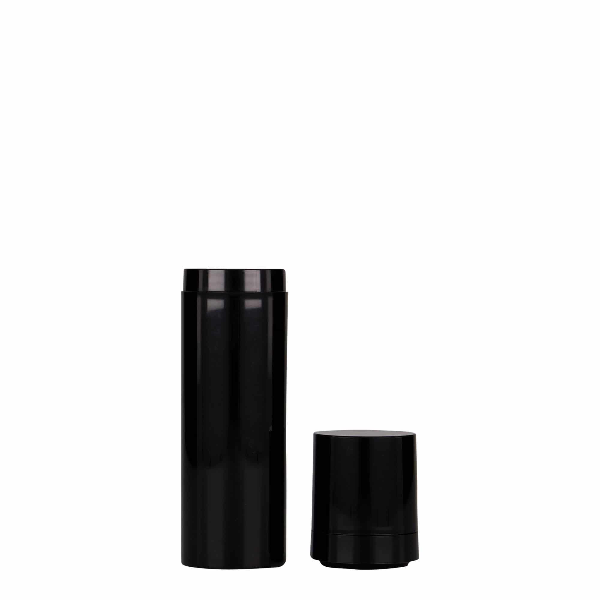 Dispensador Airless de 30 ml 'Micro', plástico PP, negro