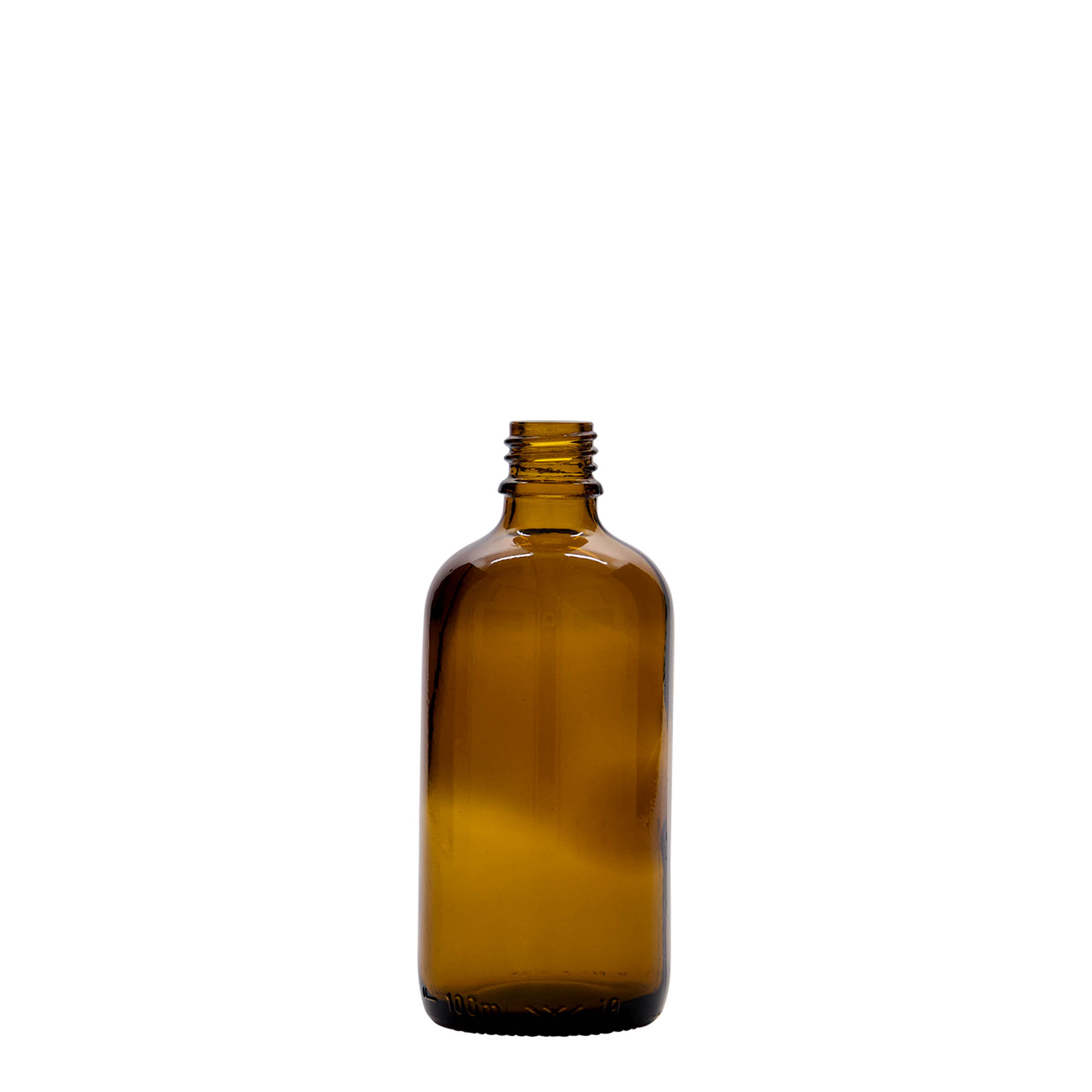 100 ml frasco medicinal, vidrio, marrón, boca: DIN 18 100 ml frasco medicinal, vidrio, marrón, boca: DIN 18