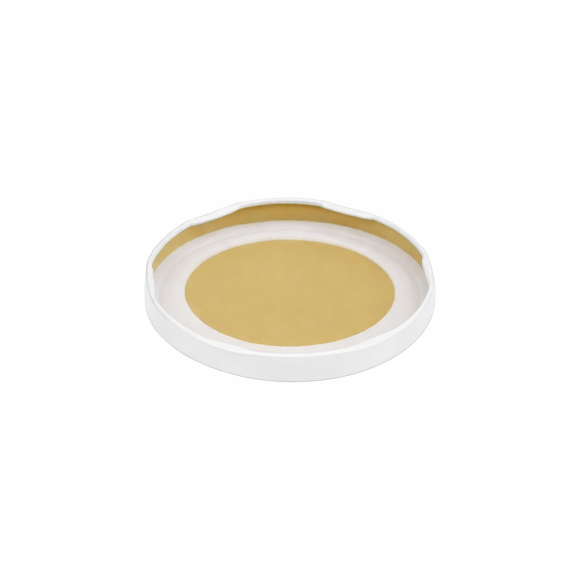 Tapa Twist-off, hojalata, esterilizable, blanca, para boca: TO 82