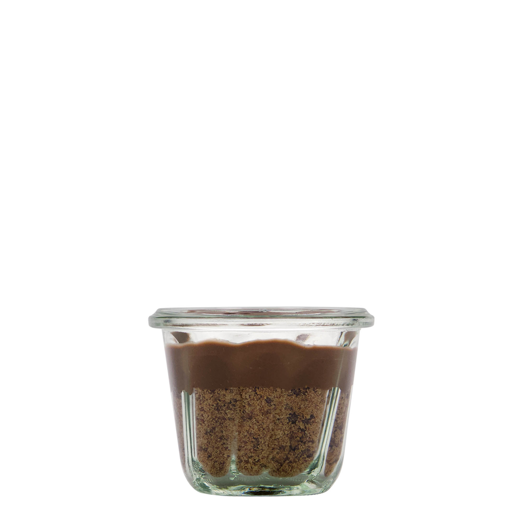80 ml WECK-Gugelhupffrasco, boca: borde redondo 80 ml WECK-Gugelhupffrasco, boca: borde redondo