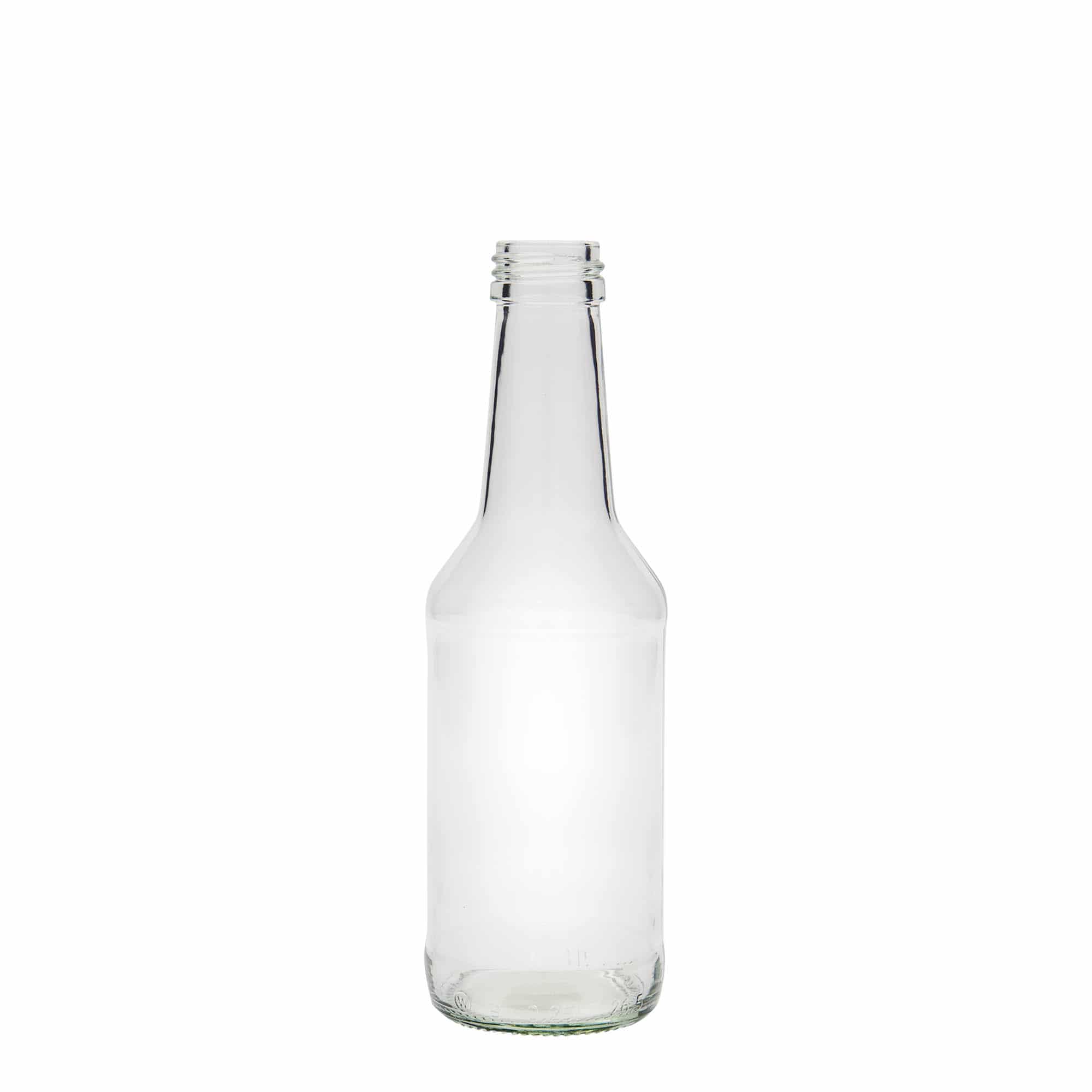 Botella de vidrio de 250 ml 'Nils', boca: PP 28 Botella de vidrio de 250 ml 'Nils', boca: PP 28