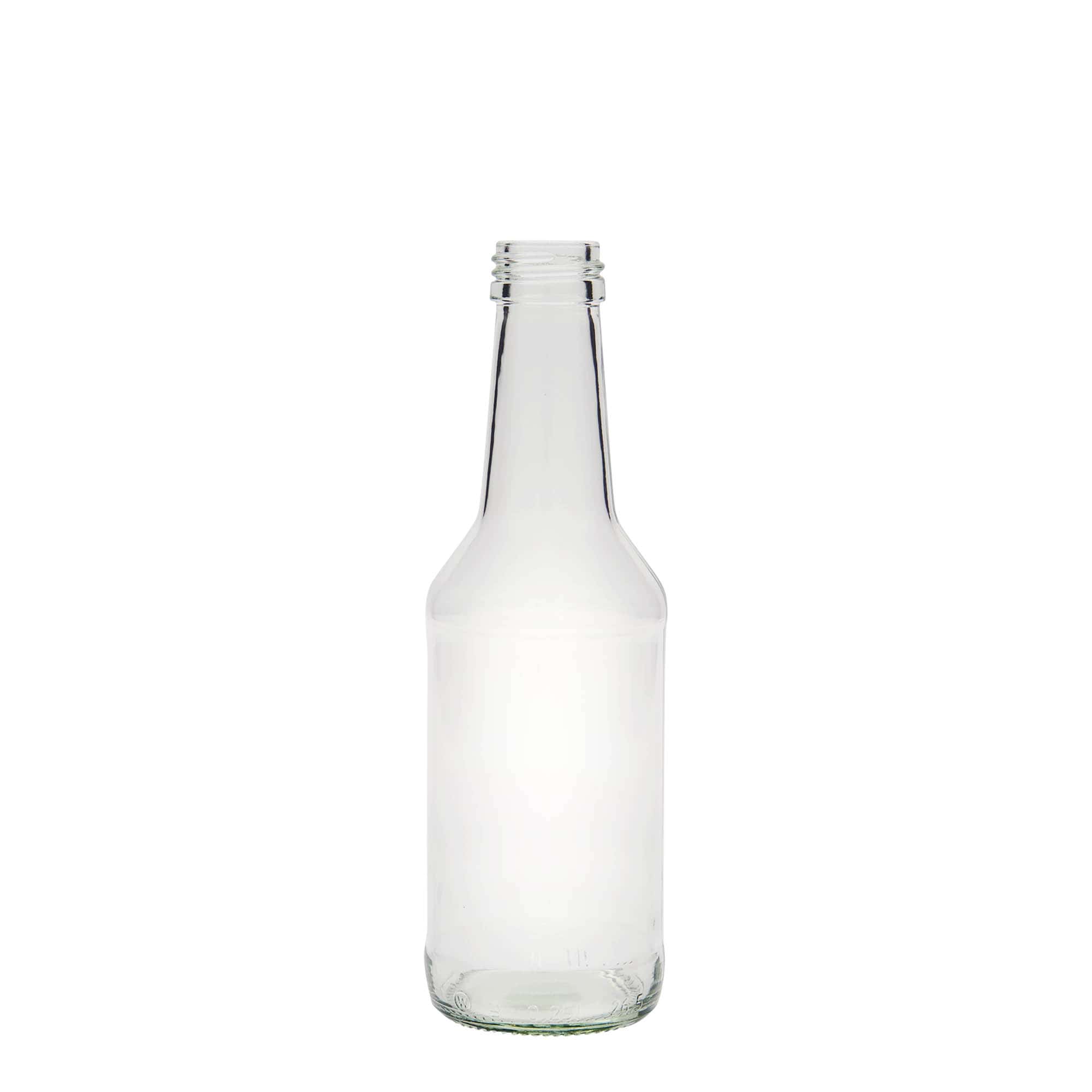 Botella de vidrio de 250 ml «Nils», boca: PP 28
