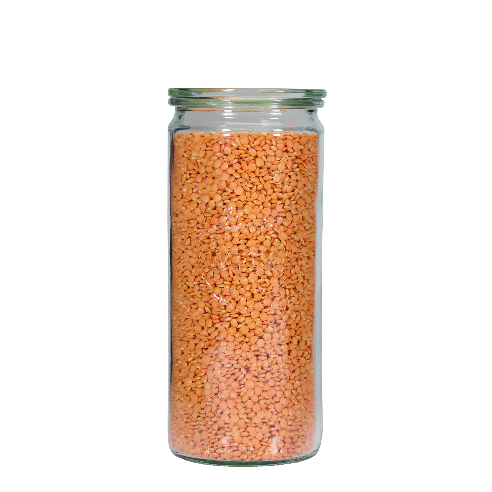 1.040 ml vaso cilíndrico WECK, boca: borde redondo