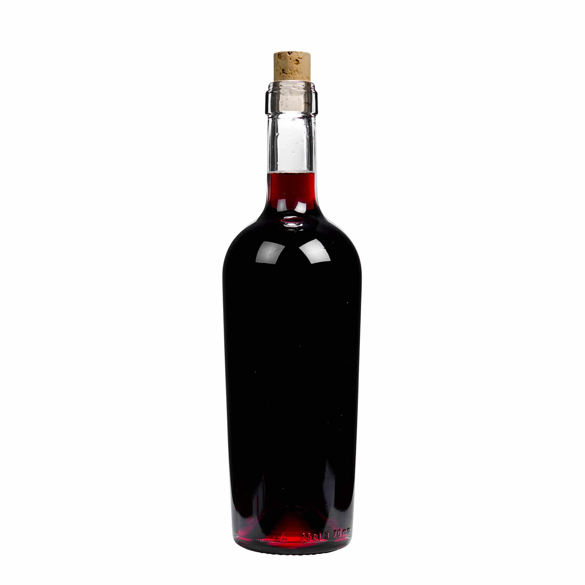 Botella de vino de 750 ml 'Imperiale', boca: corcho