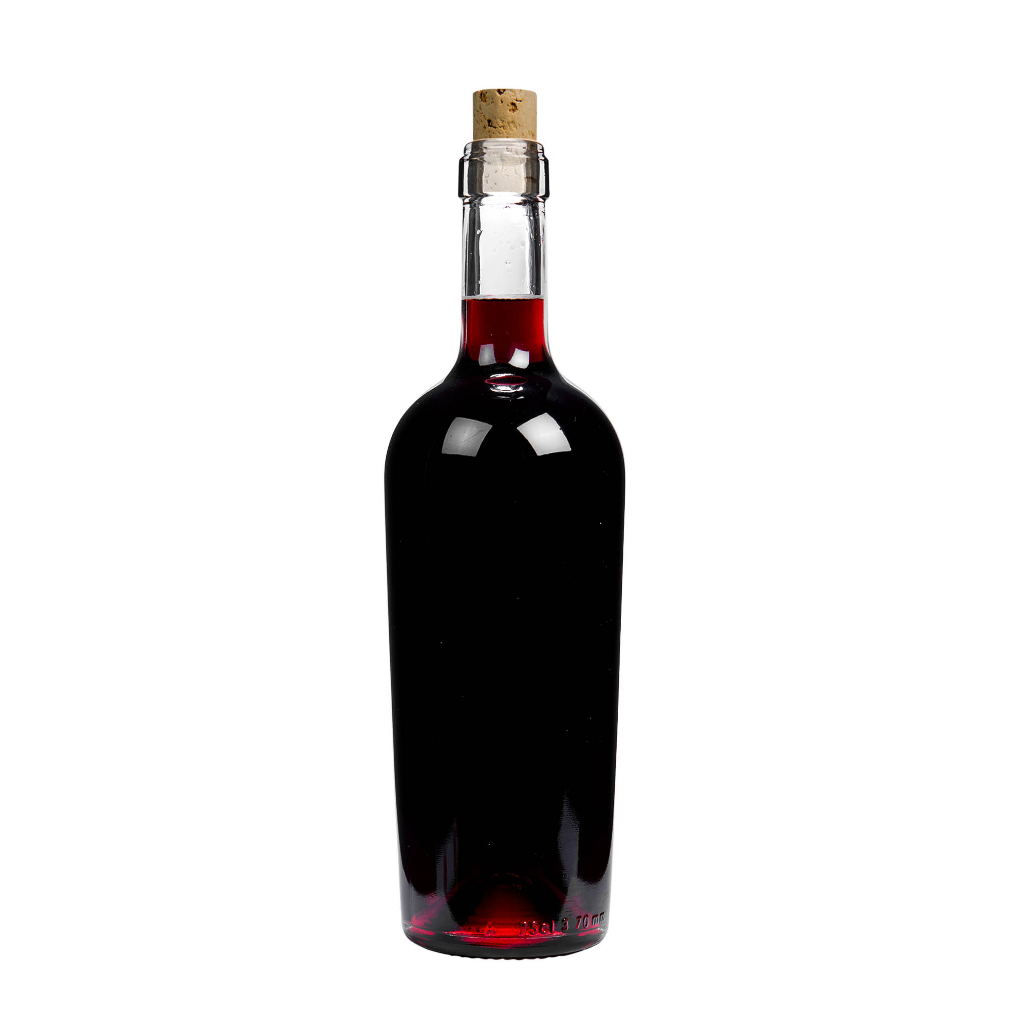 Botella de vino de 750 ml 'Imperiale', boca: corcho Botella de vino de 750 ml 'Imperiale', boca: corcho