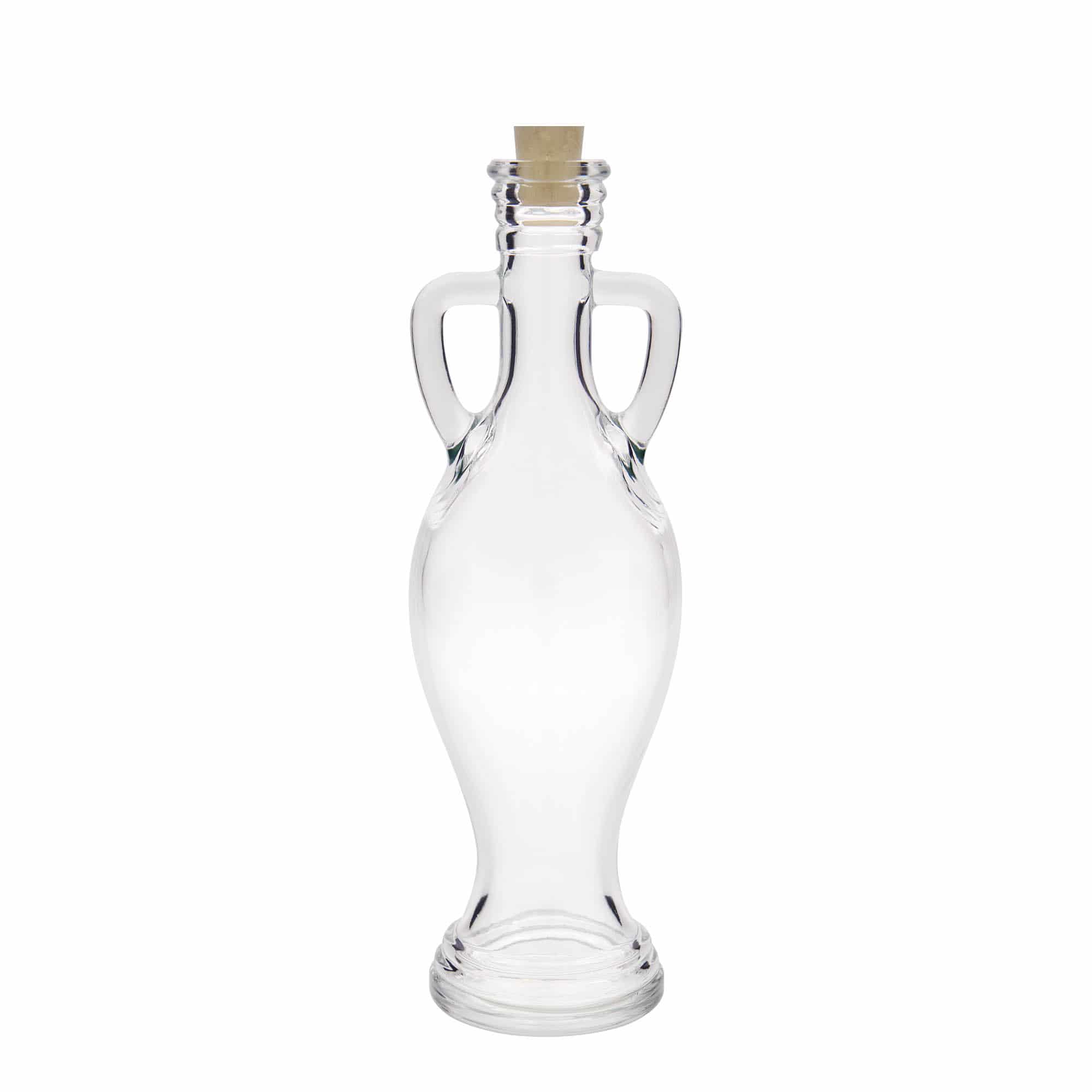 Botella de vidrio 'Amphore' de 500 ml, boca: corcho