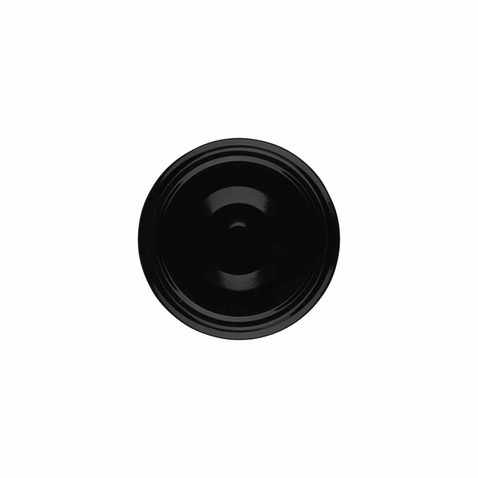 Tapa Twist-Off, hojalata, negro, para boca: TO 66