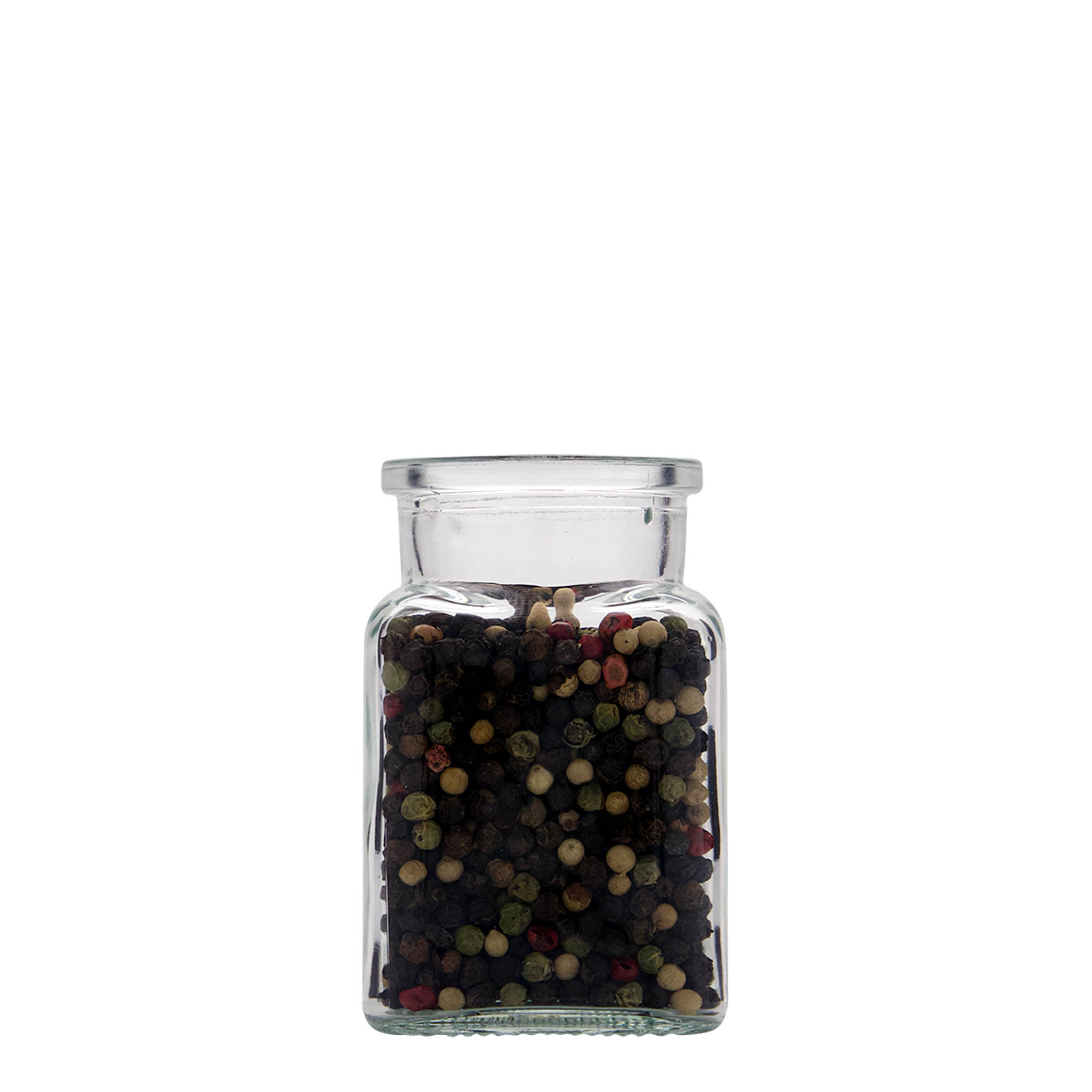 150 ml tarro de corcho, cuadrado, boca: corcho