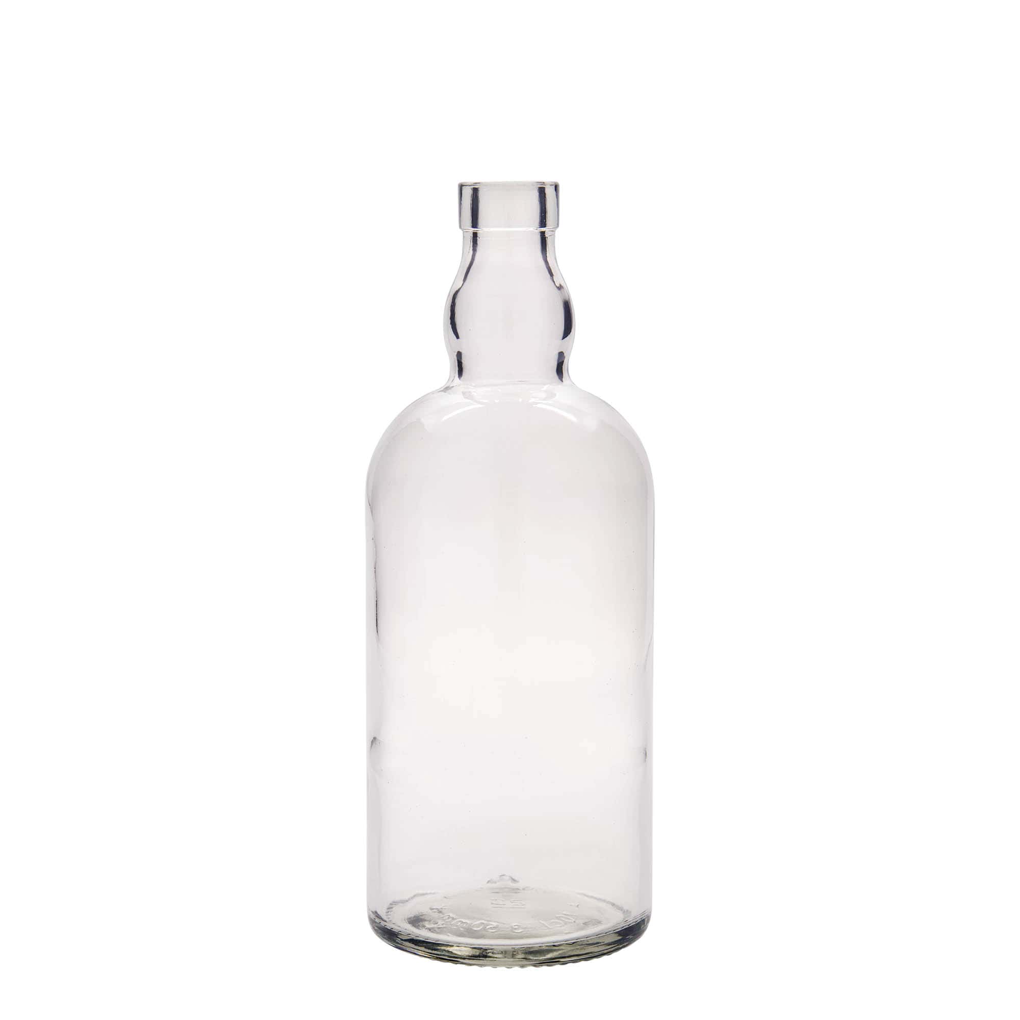 Botella de vidrio 'Aberdeen' de 700 ml, boca: corcho