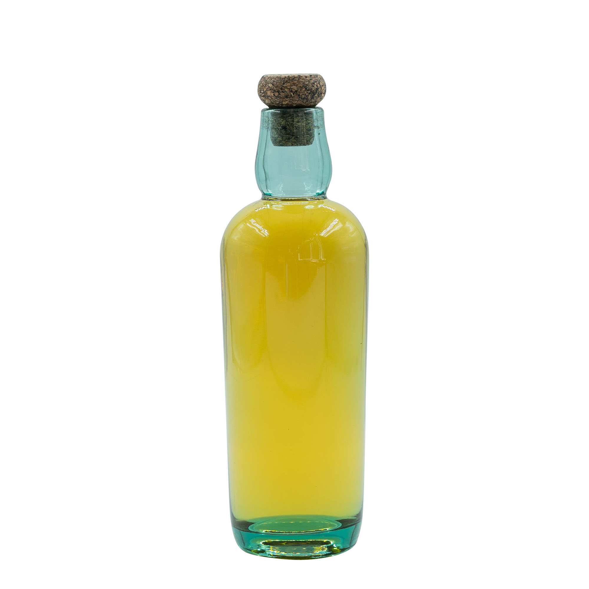 Botella de vidrio de 500 ml 'Melee', boca: corcho