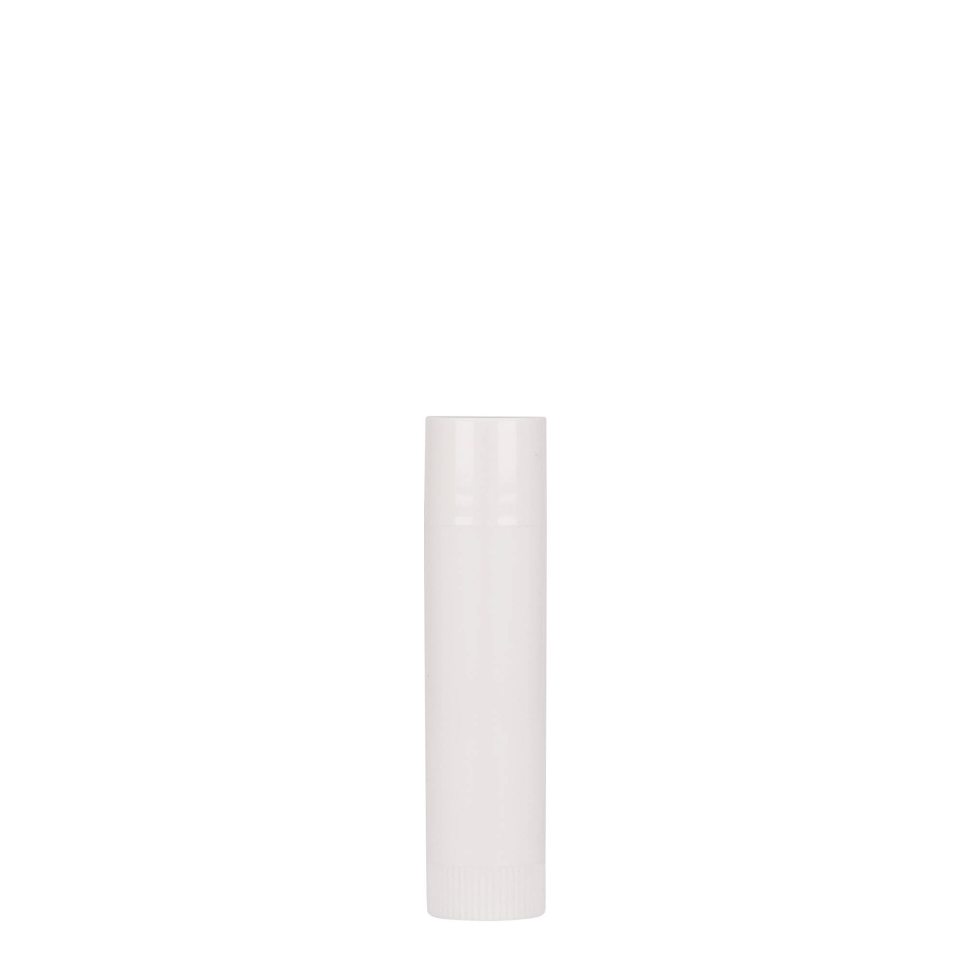 6 ml tubo de lápiz labial, plástico PP, blanco