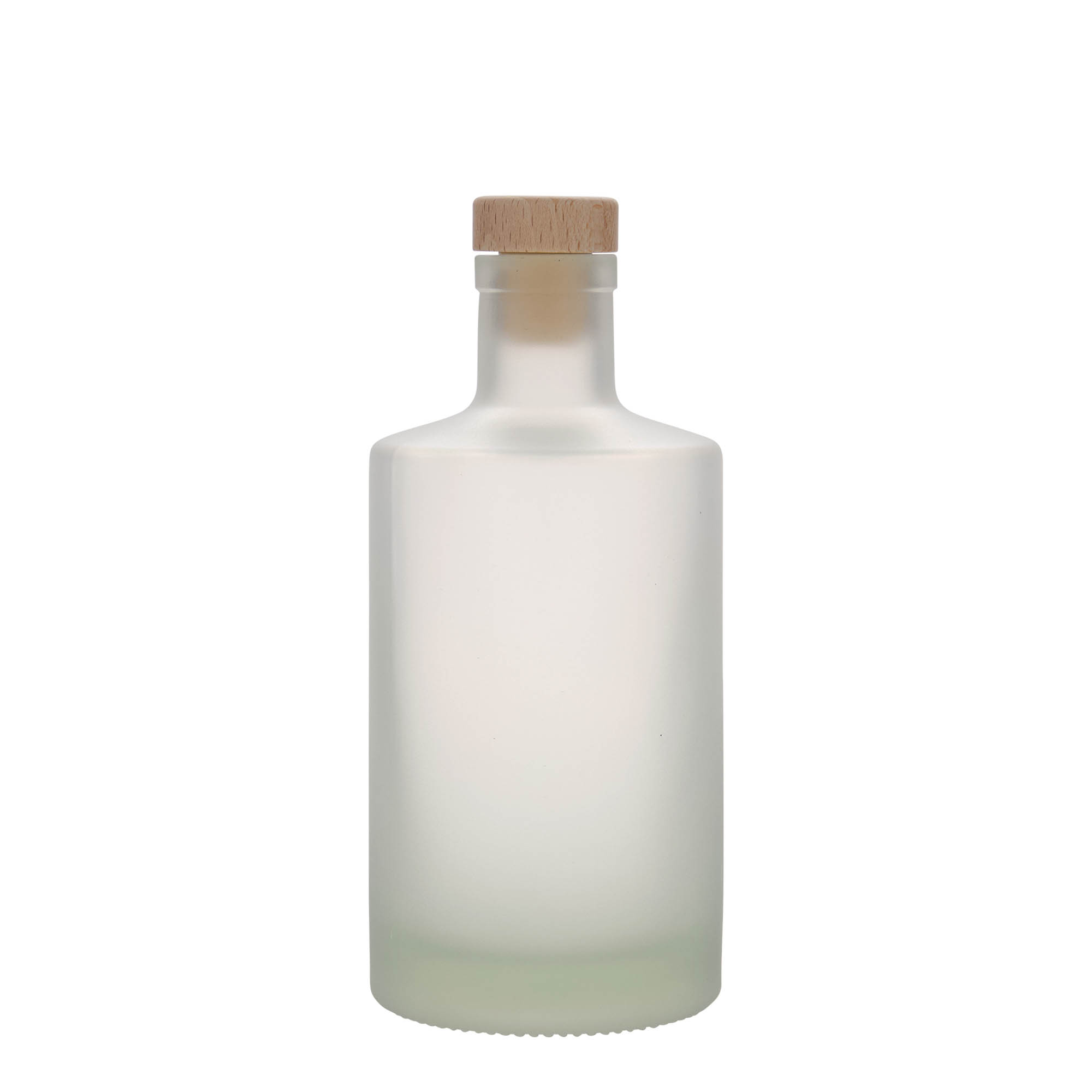 Botella de cristal de 500 ml 'Caroline', enfriada, boca: corcho