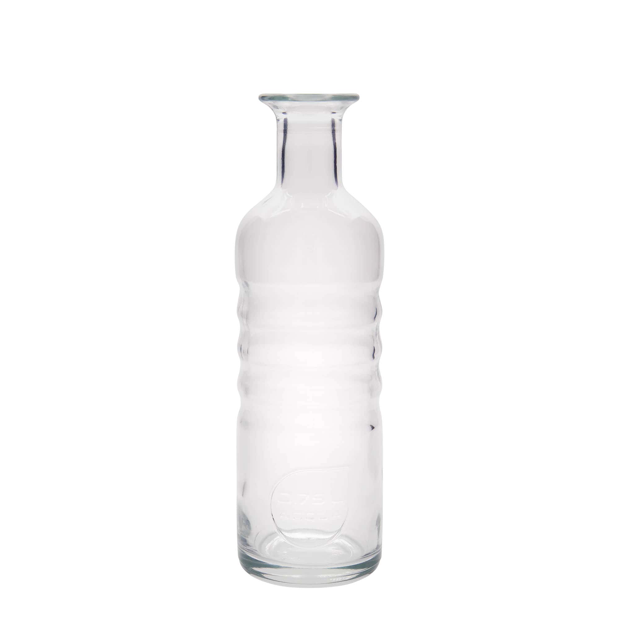 Botella de vidrio de 750 ml «Optima Acqua», boca: corcho