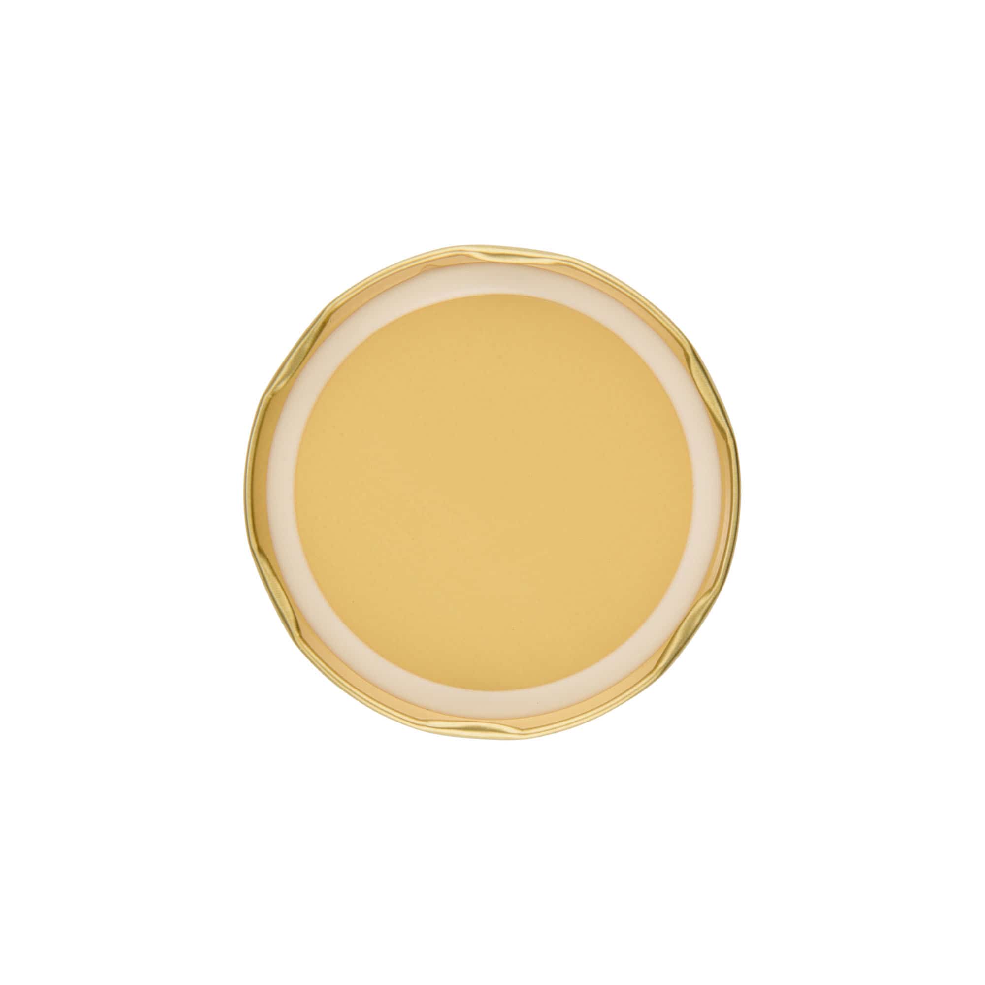 Tapa Twist-Off, hojalata, oro, para boca: TO 82