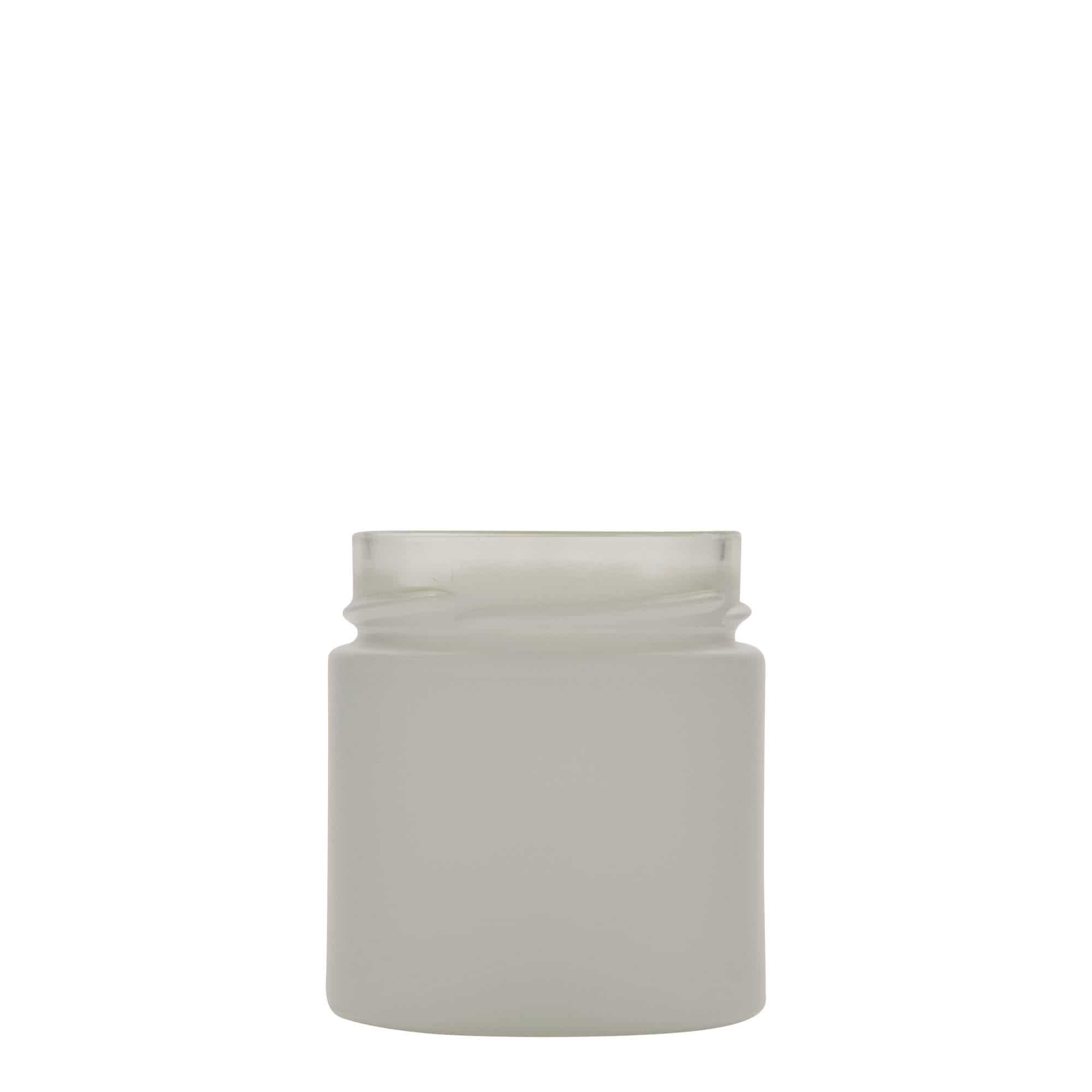 Tarro redondo 'Aurora' de 220 ml, blanco, boca: Deep-Twist-Off (DTO 66) Tarro redondo 'Aurora' de 220 ml, blanco, boca: Deep-Twist-Off (DTO 66)