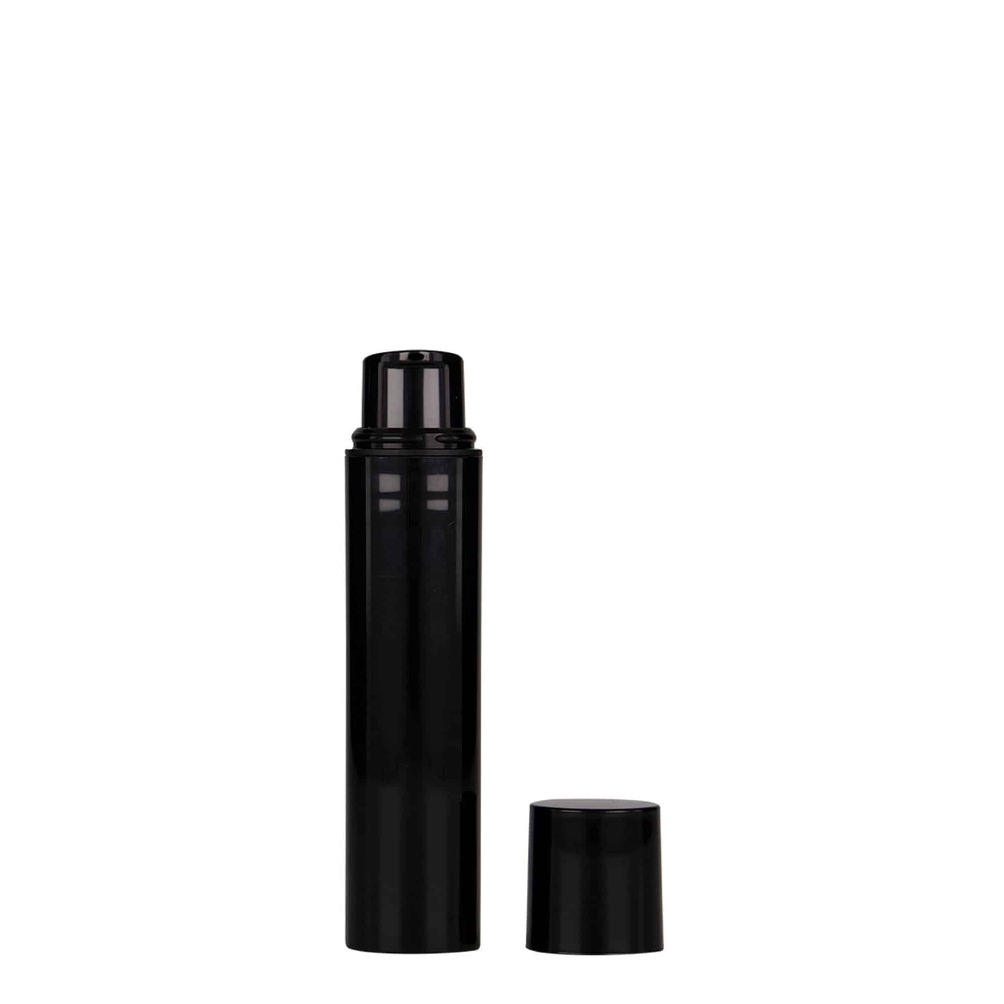 Dispensador Airless de 15 ml 'Nano', plástico PP, negro