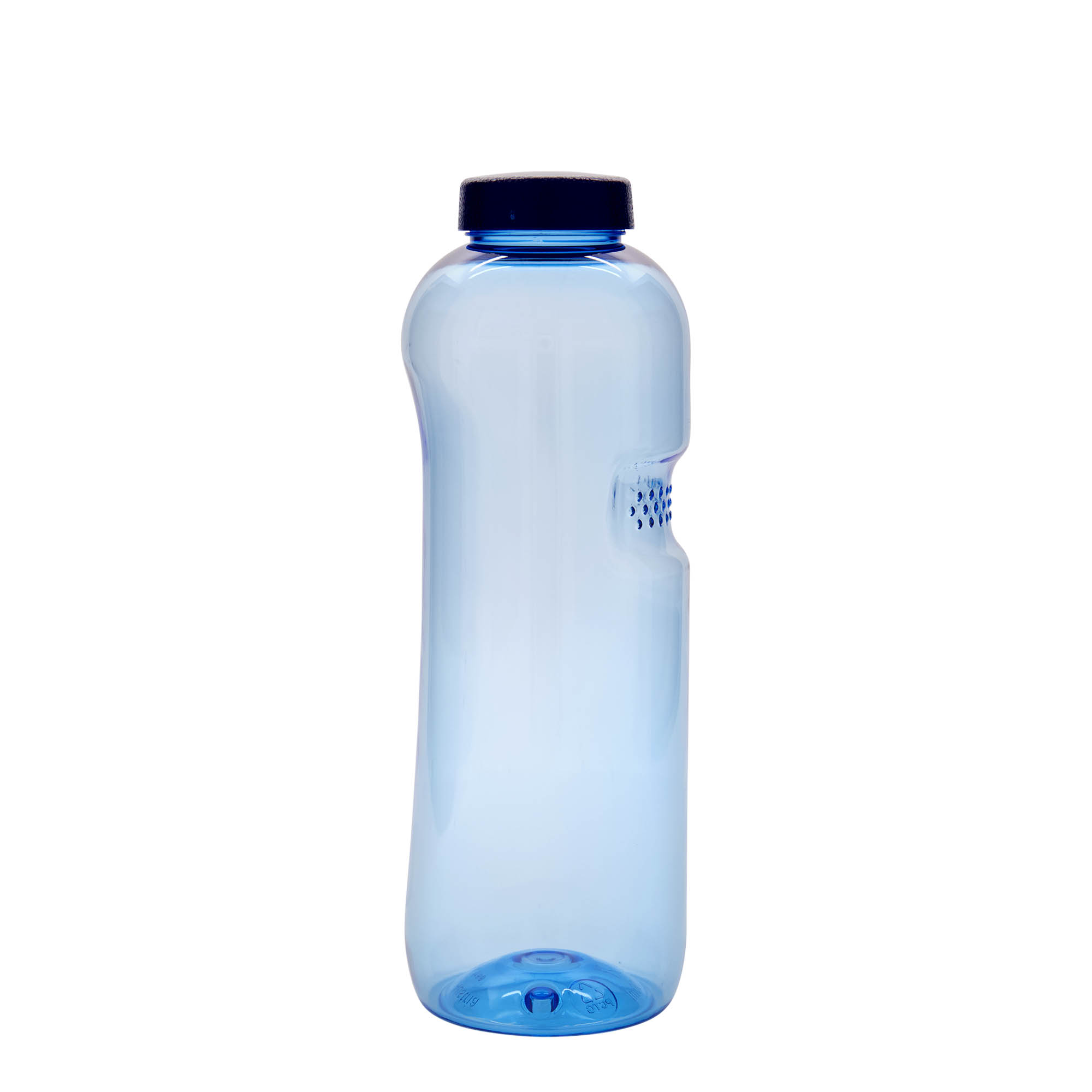 Botella para beber de PET de 1.000 ml 'Kavodrink', plástico, azul Botella para beber de PET de 1.000 ml 'Kavodrink', plástico, azul