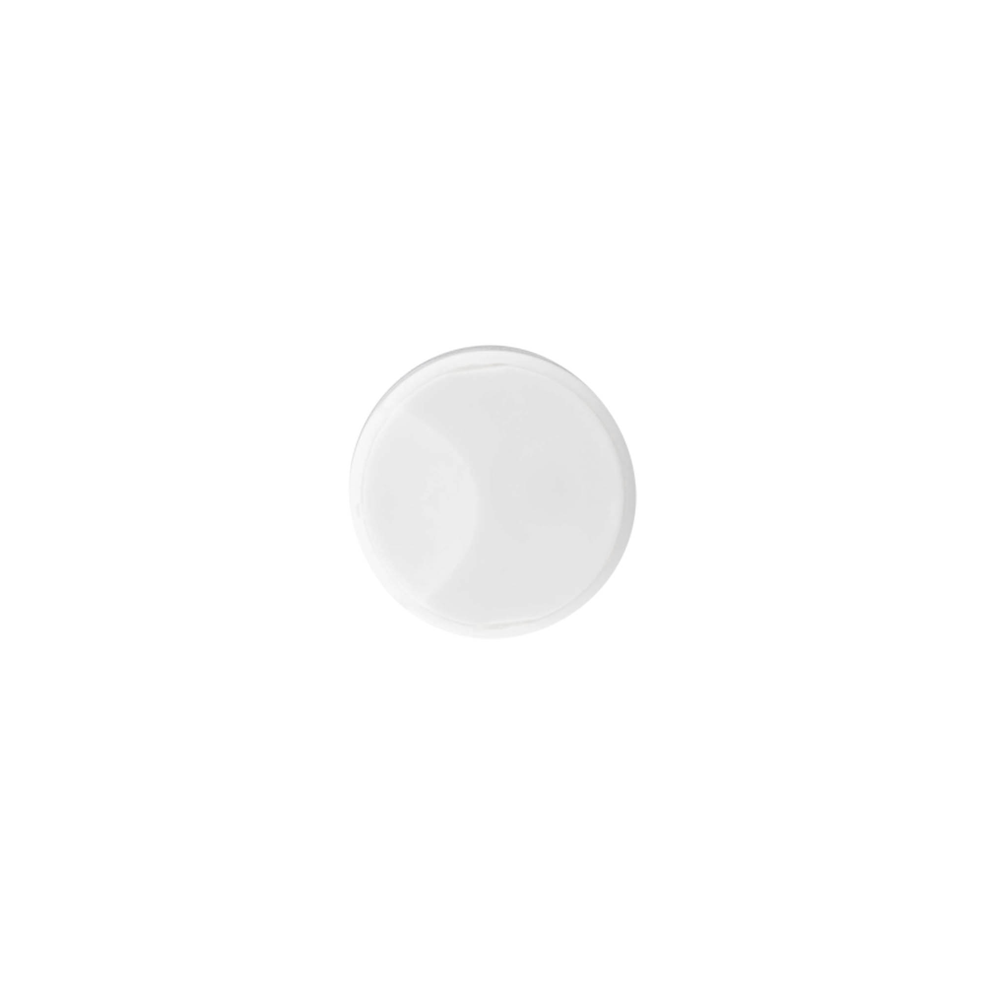 Tapa roscada Disc Top, plástico PP, blanco, para boca: 24/410