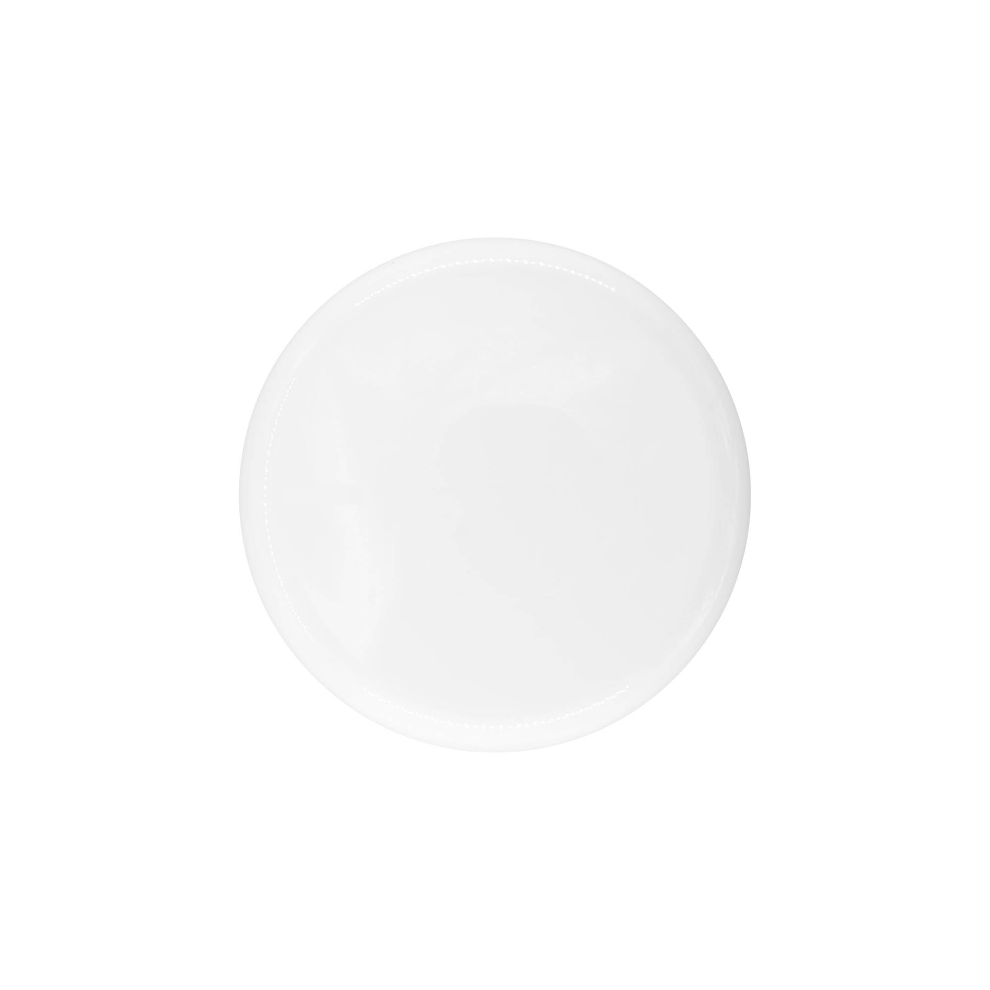 Tapa de rosca para 200 ml 'Bianca', plástico PP, blanco