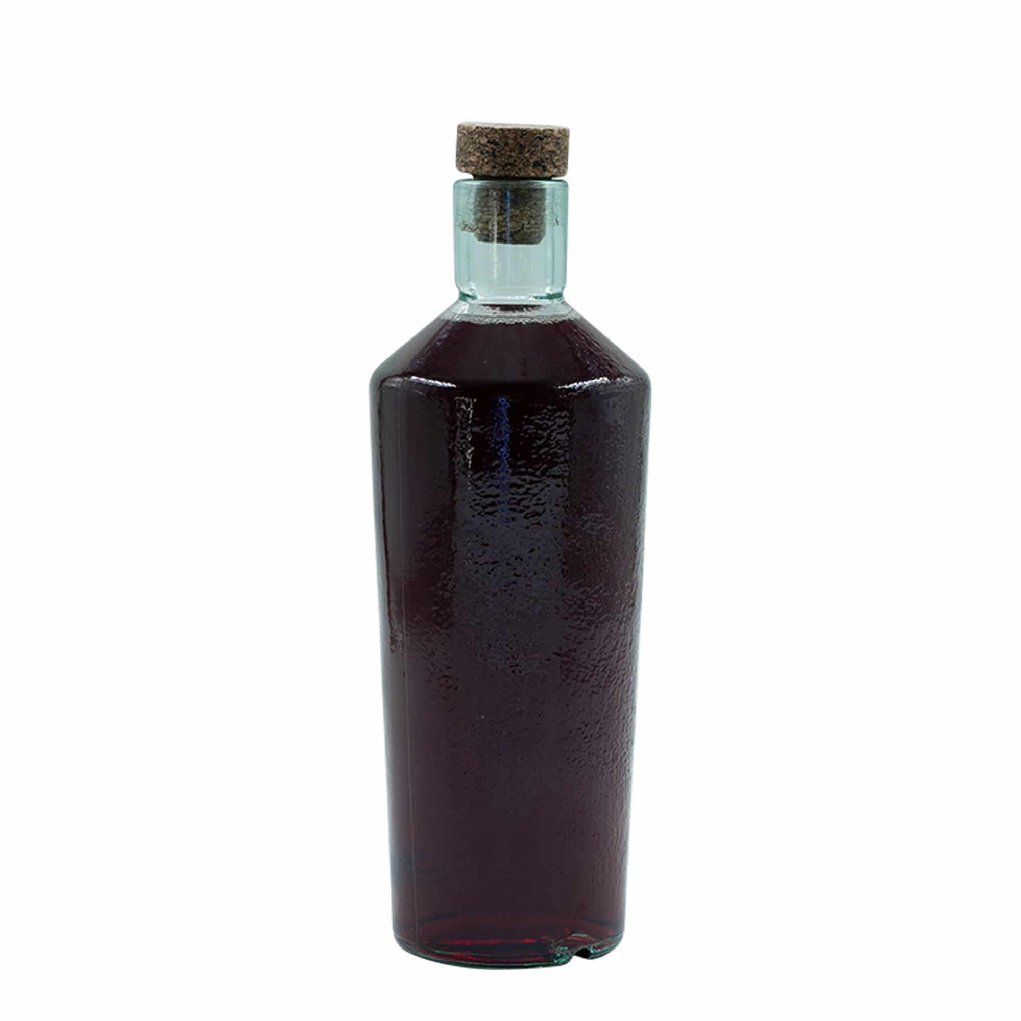 Botella de vidrio Wildly Crafted 'Primal' de 700 ml, boca: corcho