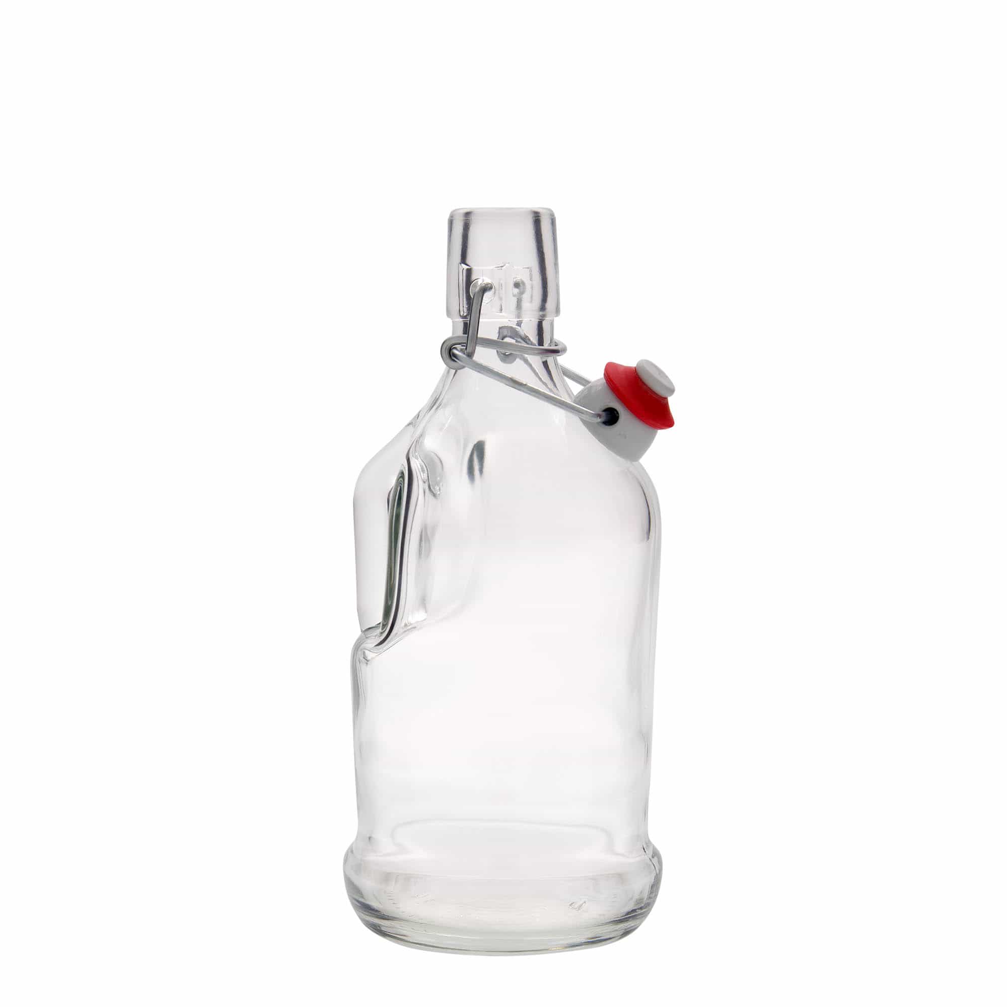 Botella de vidrio 'Classica' de 500 ml, boca: tapón mecánico