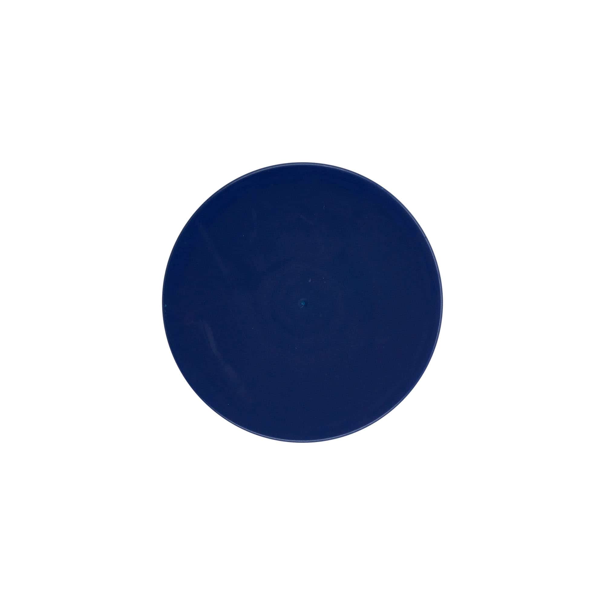 Capuchón para bote cerámico de cuello estrecho, HDPE, azul
