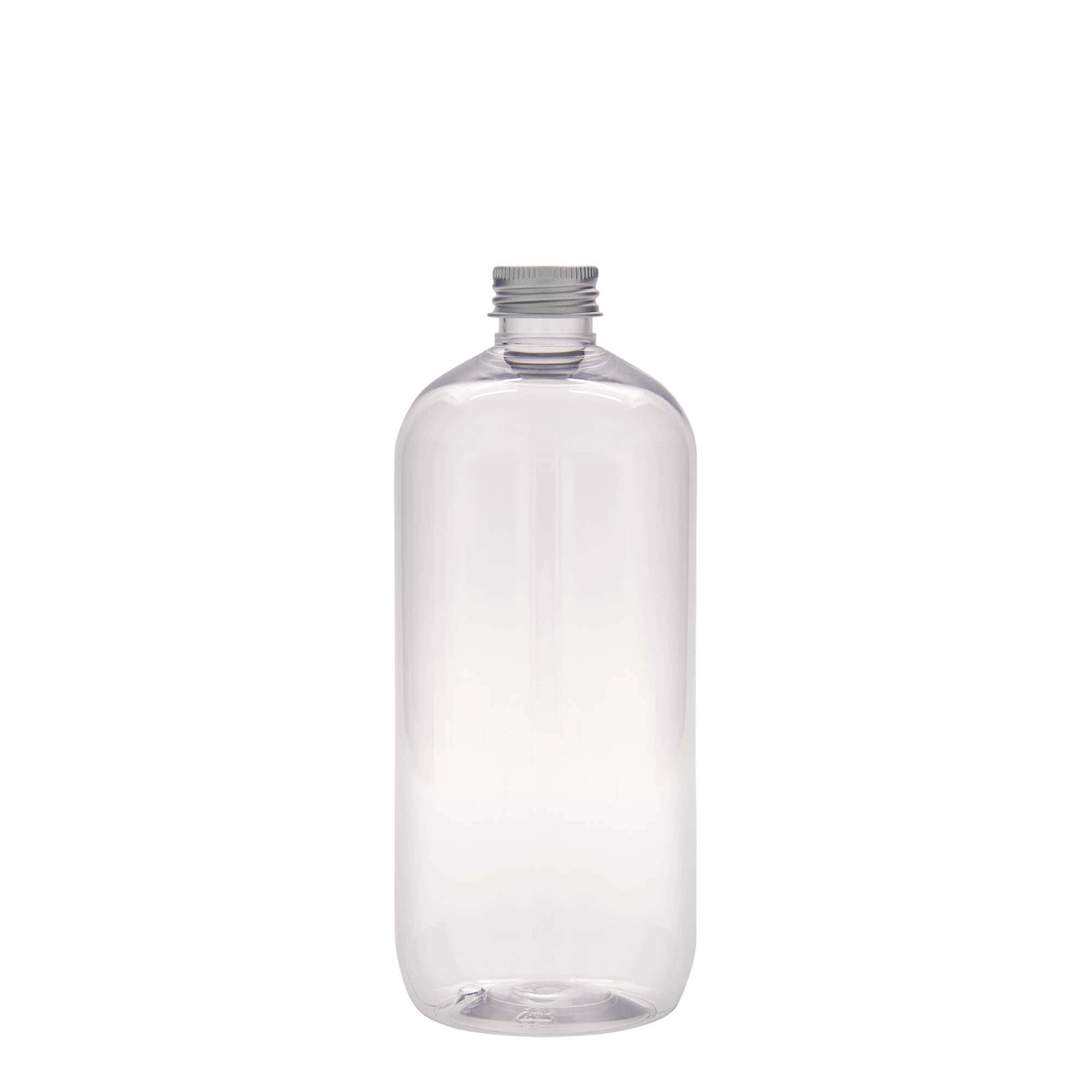 Botella de PET 'Boston' de 500 ml, plástico, boca: GPI 24/410