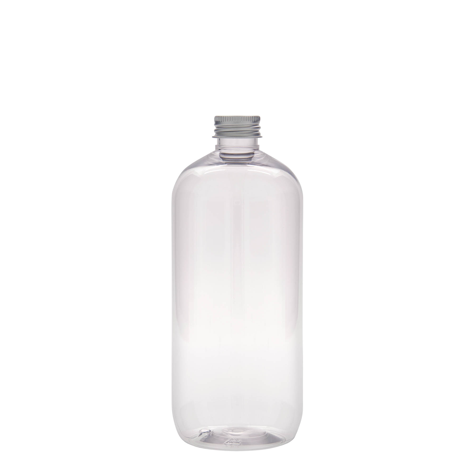 Botella PET de 500 ml 'Boston', plástico, boca: 24/410