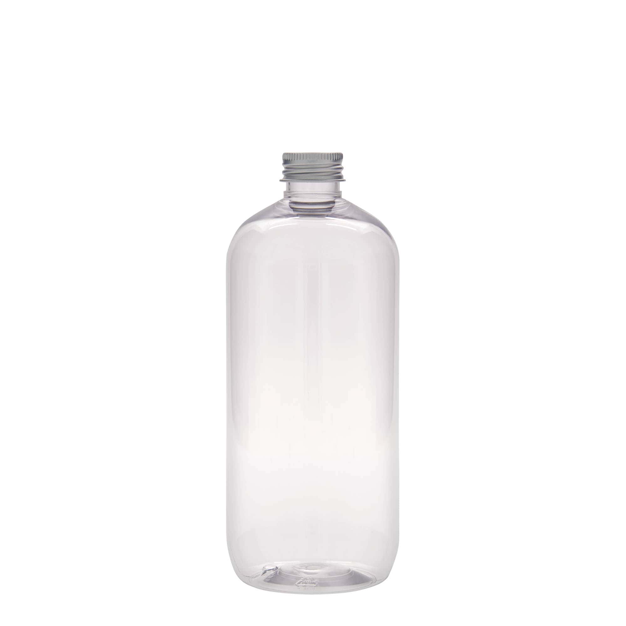 Botella PET de 500 ml «Boston», plástico, boca: 24/410