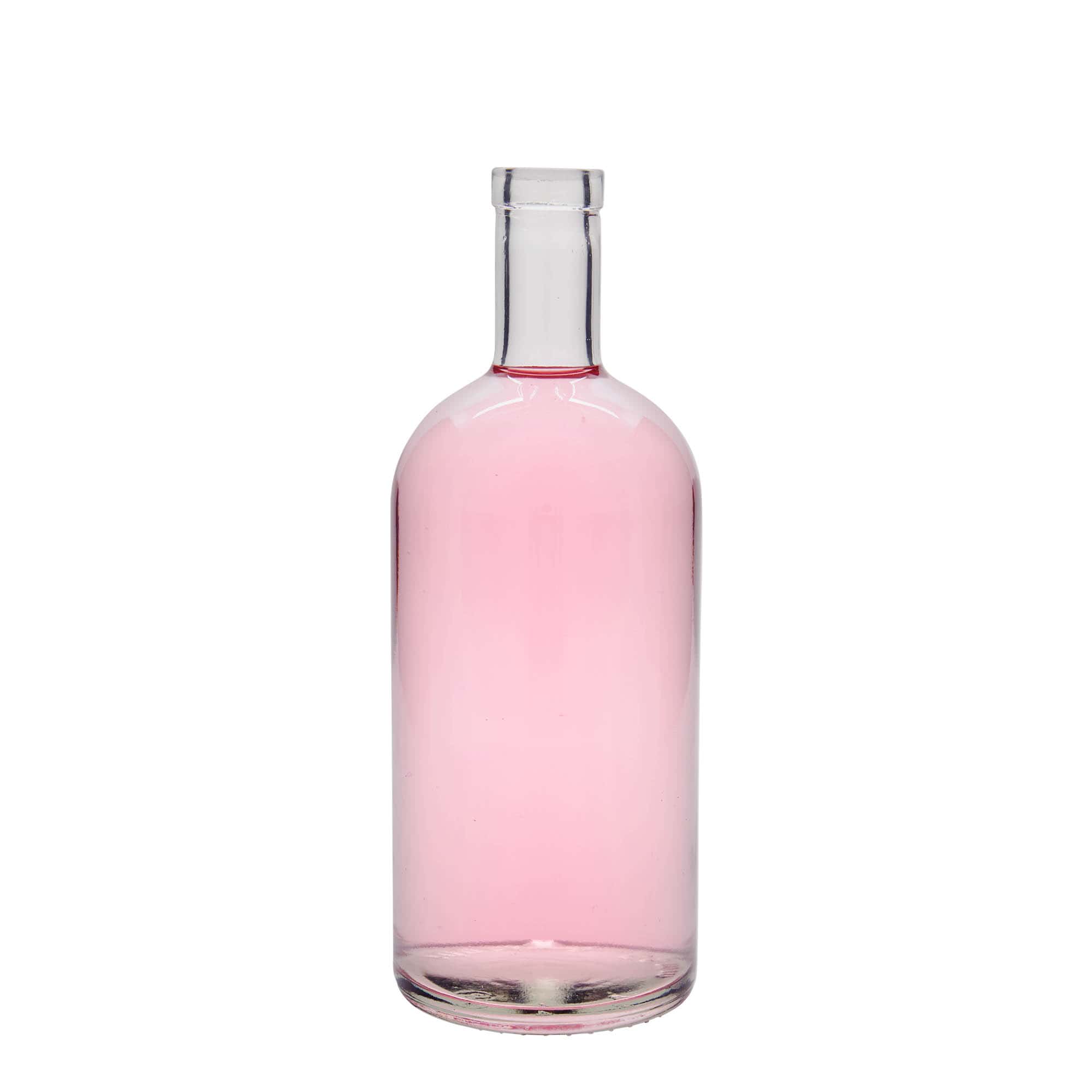 Botella de vidrio de 1000 ml 'Gerardino', boca: corcho