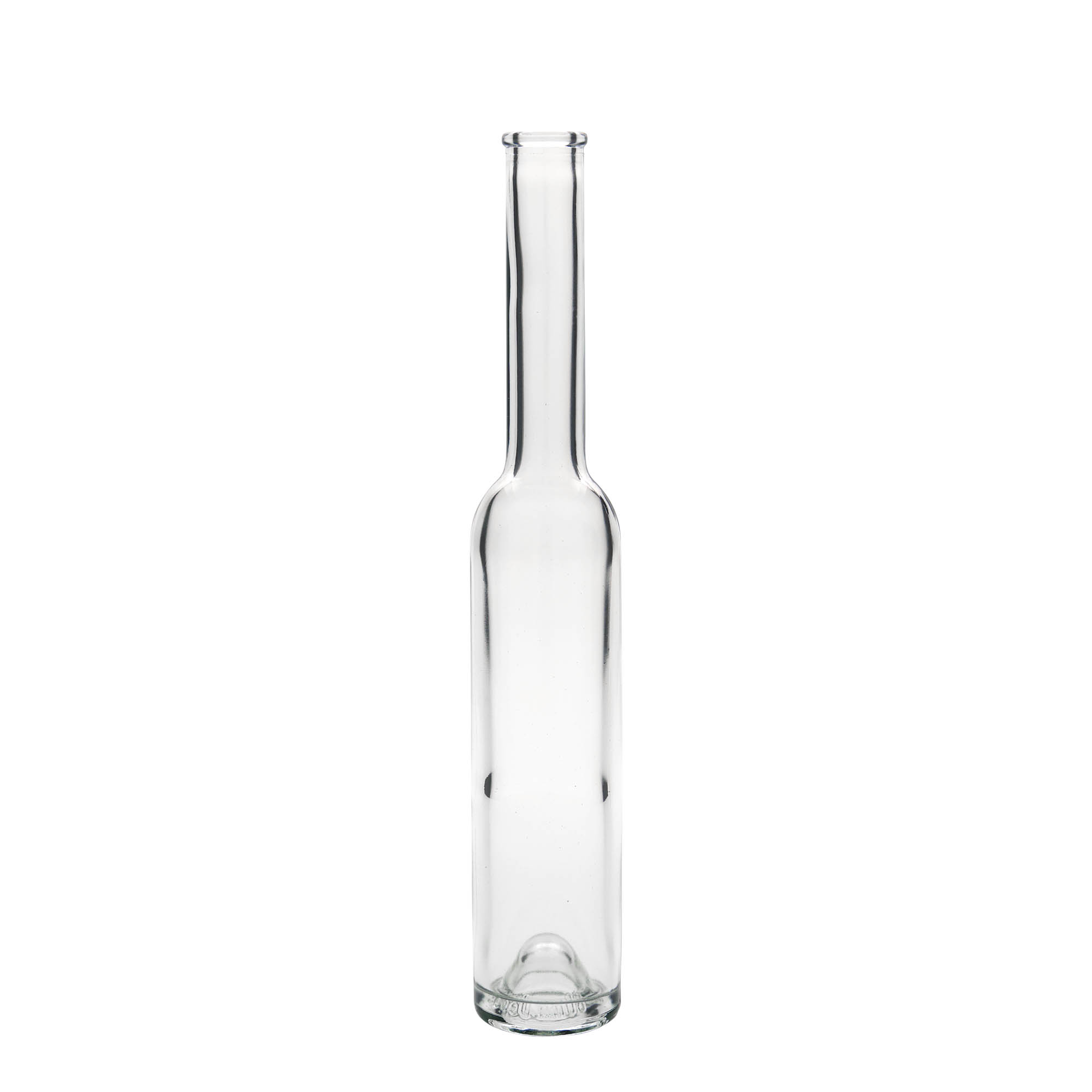 Botella de vidrio de 200 ml 'Platina', boca: corcho