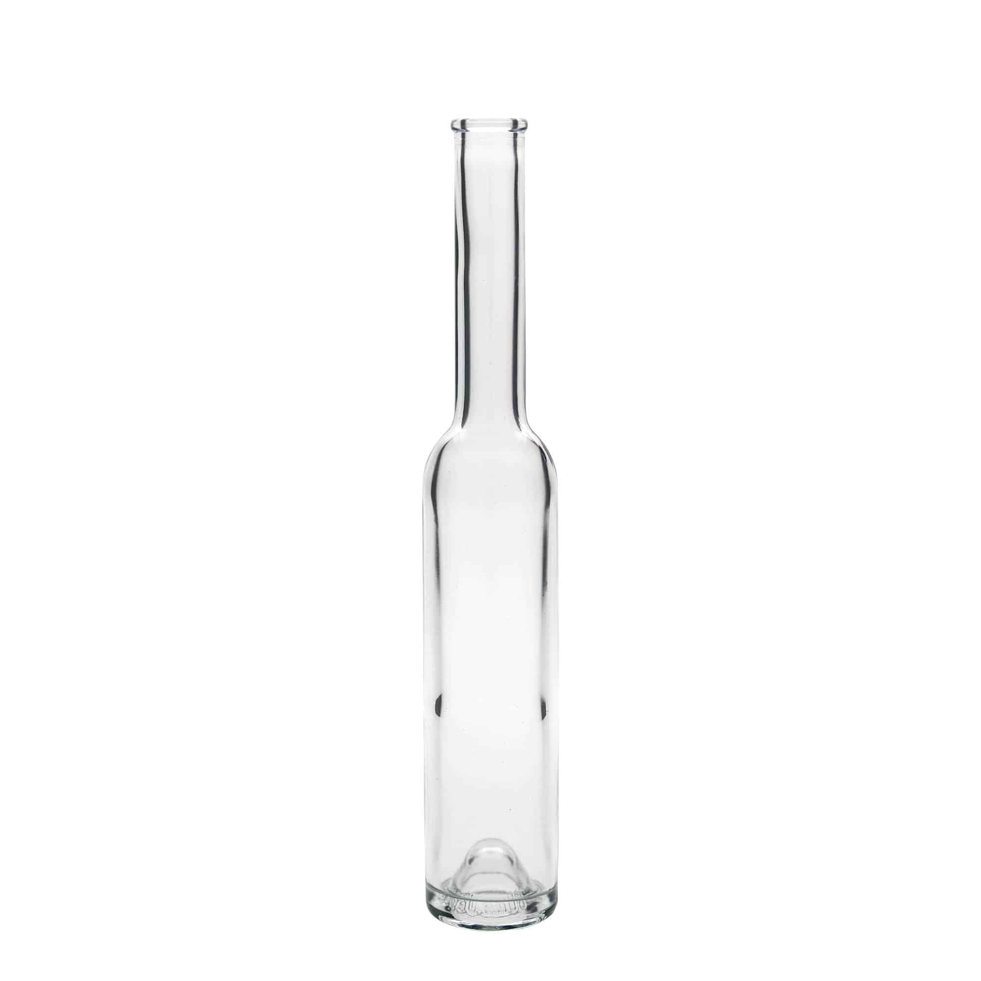 Botella de vidrio de 200 ml «Platina», boca: corcho