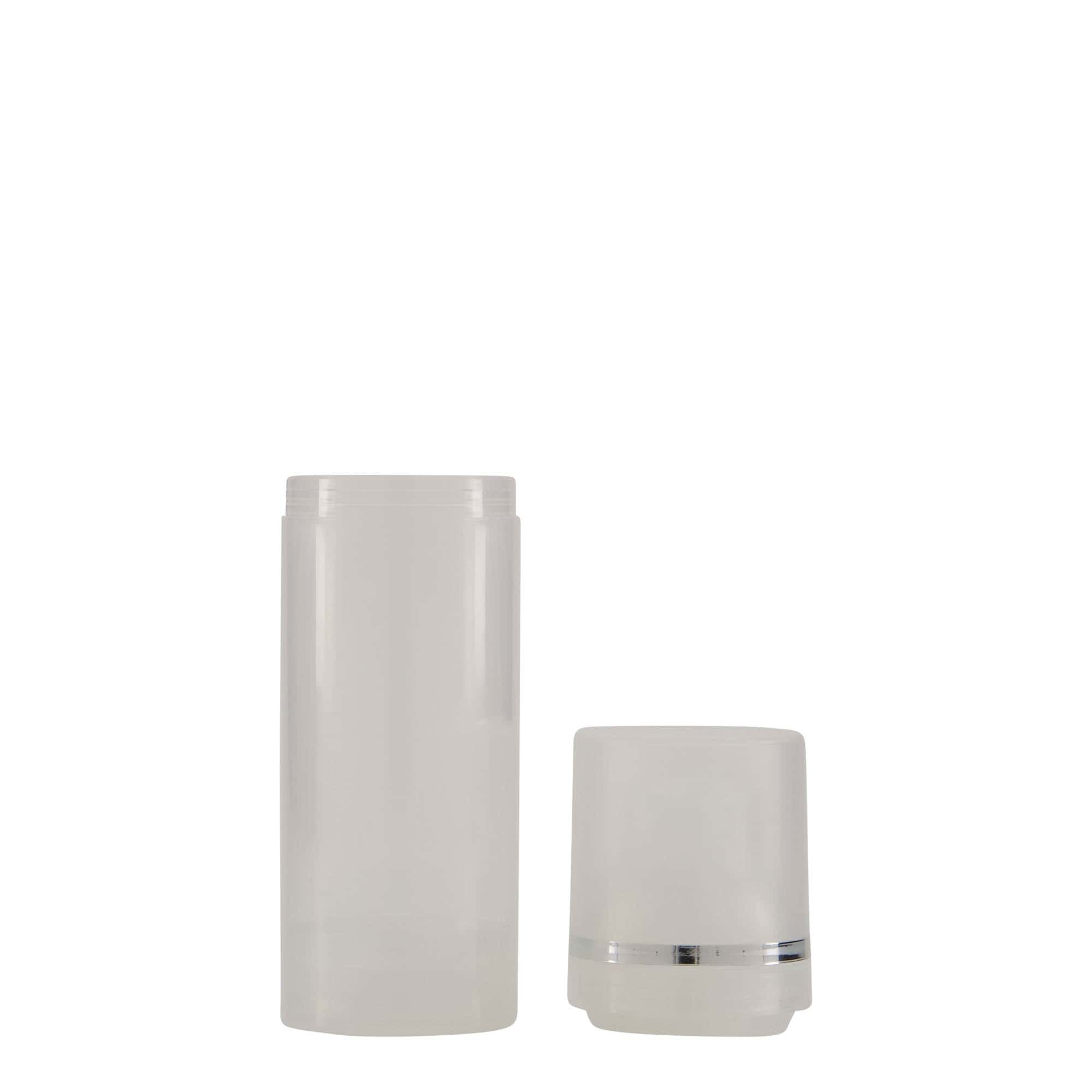 Dispensador Airless de 50 ml 'Mezzo', plástico PP, natural