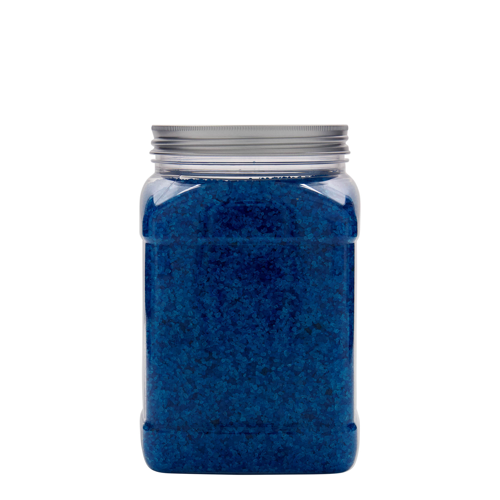 1.500 ml lata PET «Dana», cuadrada, plástico, boca: 100/400