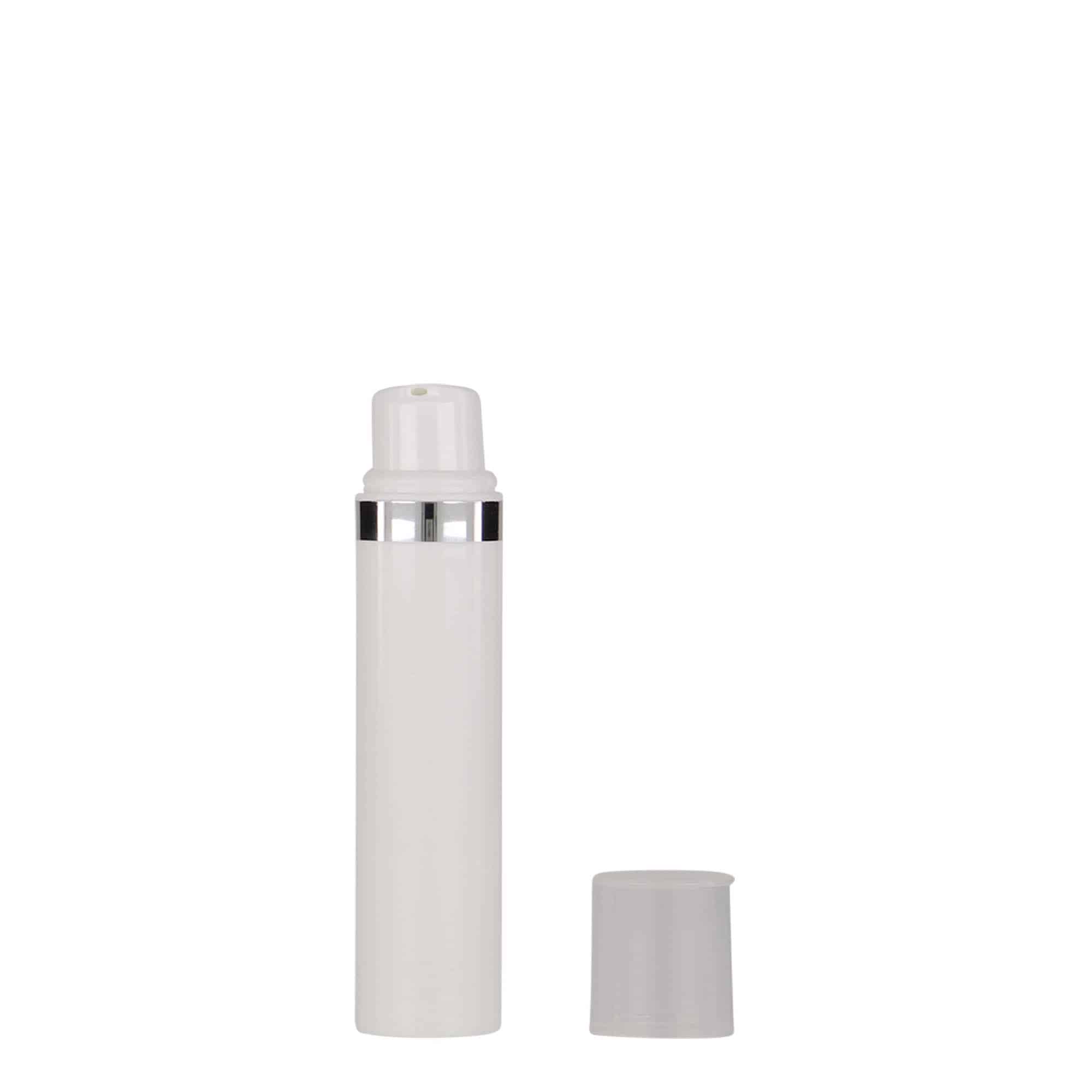 Dispensador Airless 'Nano' de 15 ml, plástico de PP, blanco
