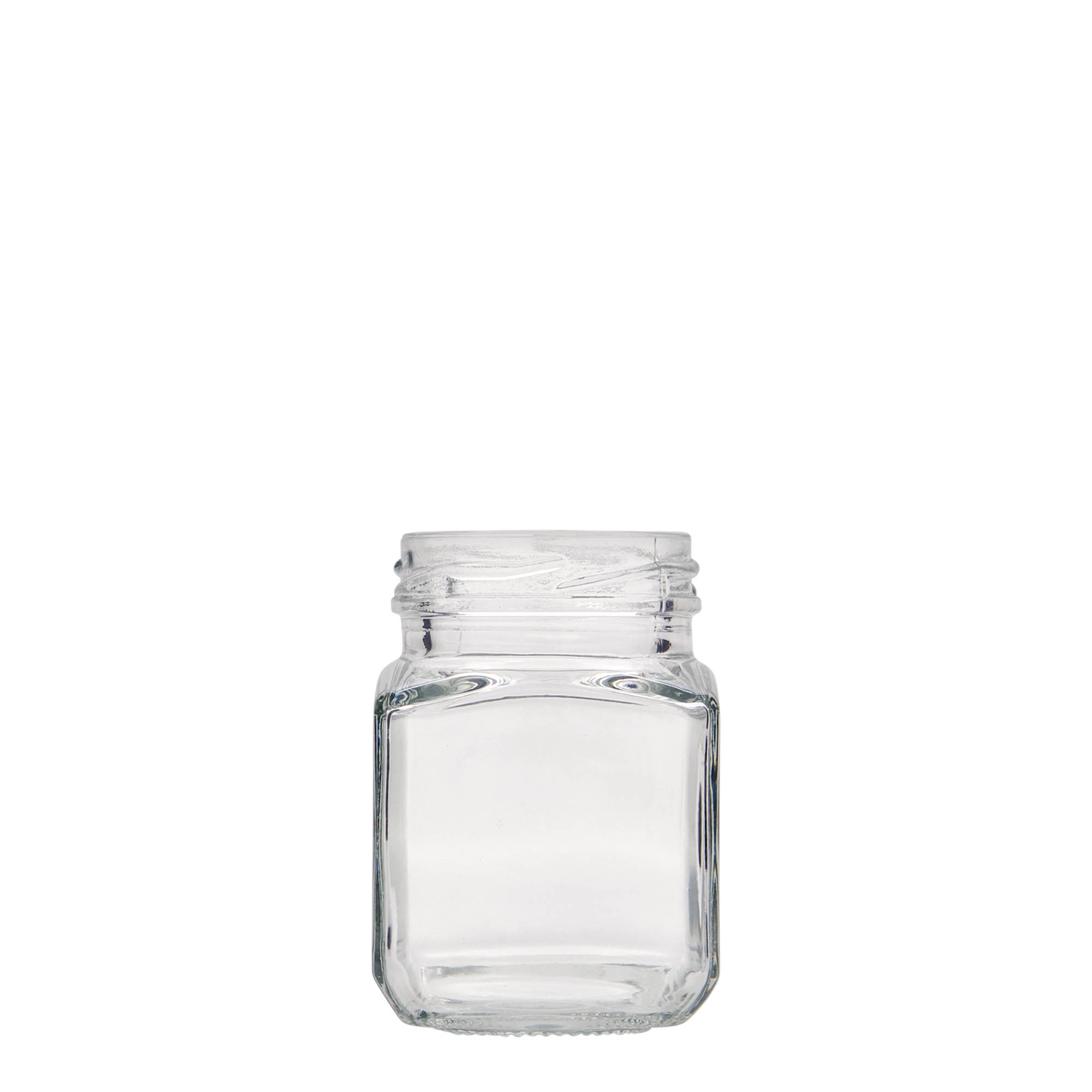 106 ml frasco cuadrado, boca: Twist-Off (TO 48)
