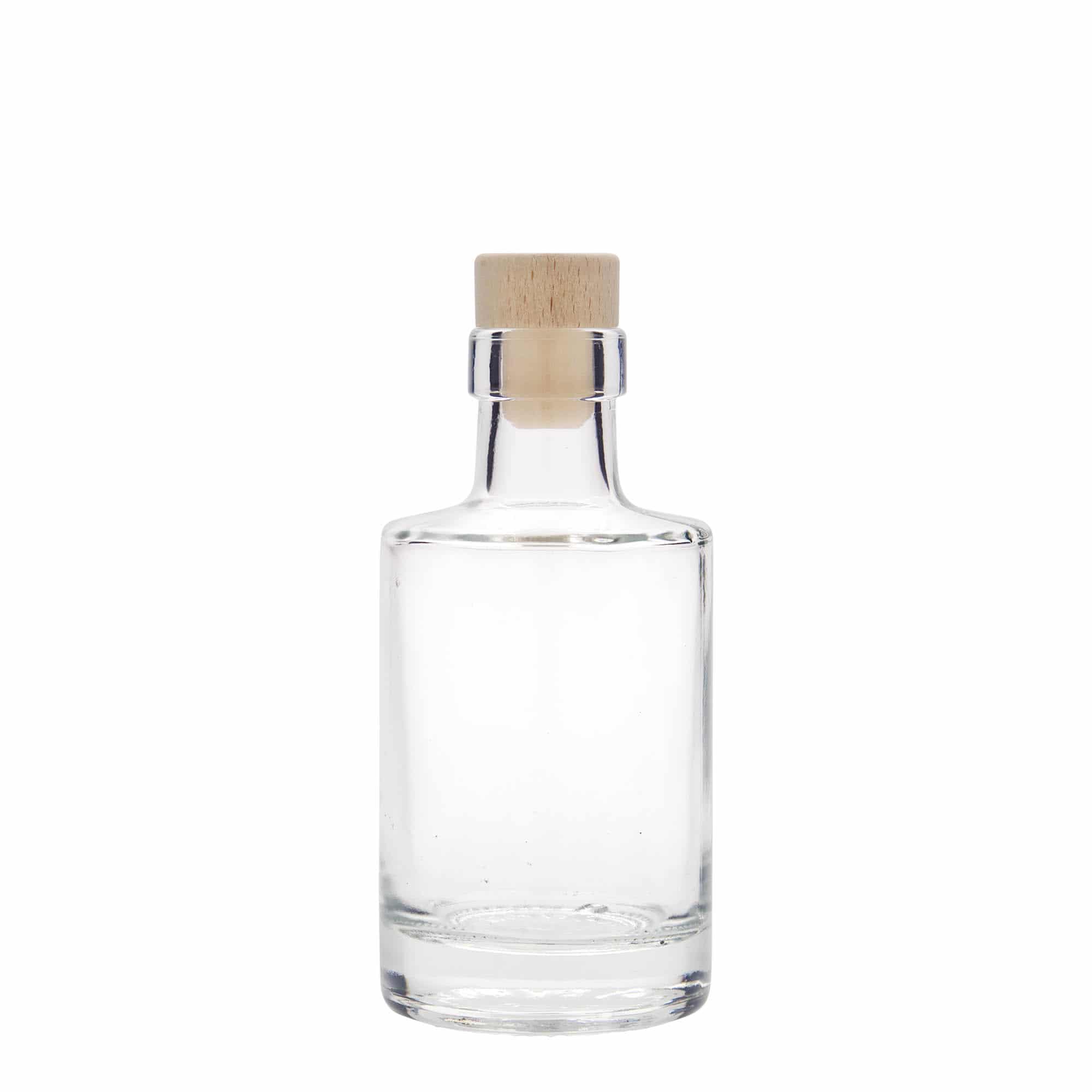 Botella de vidrio 'Aventura' de 200 ml, boca: corcho