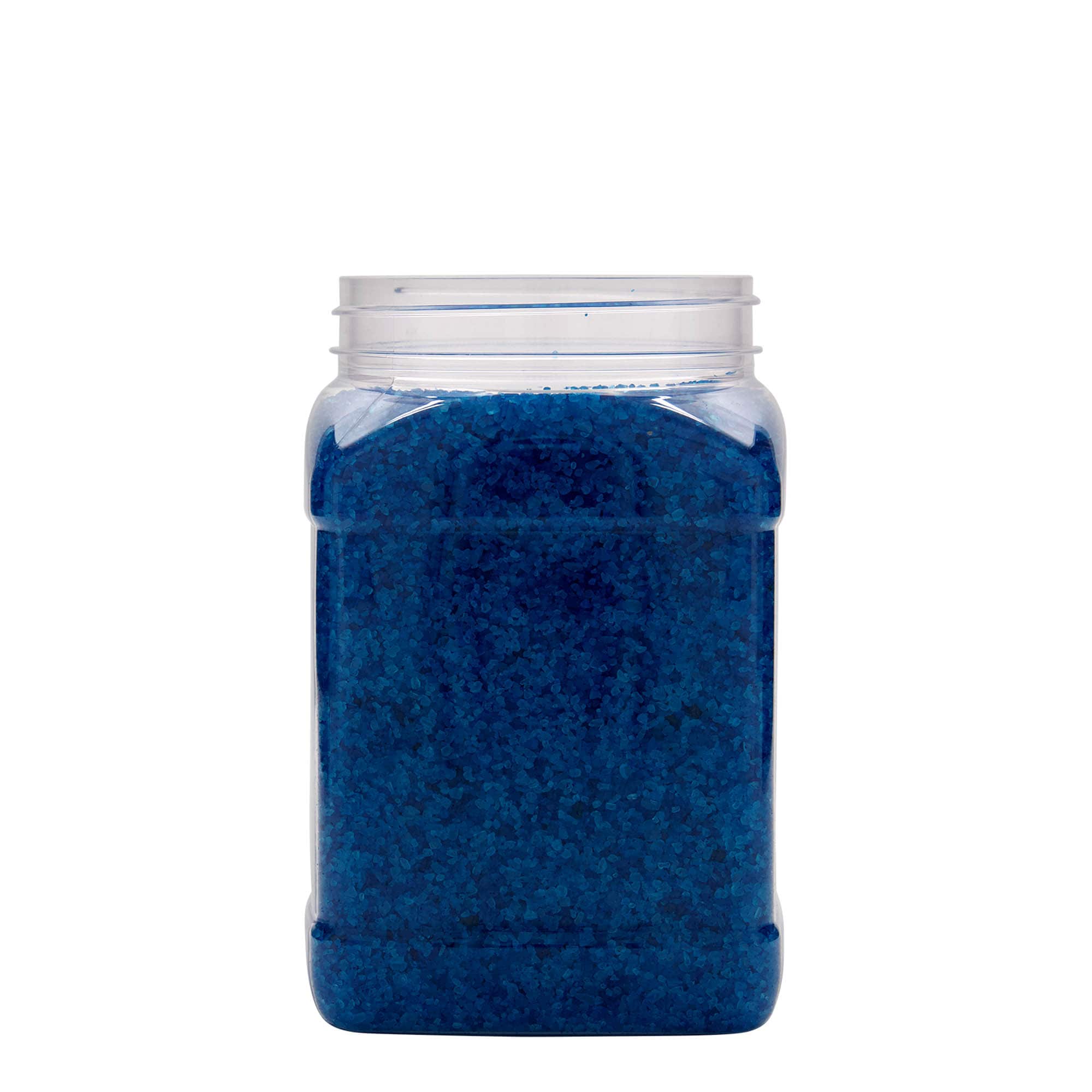 1.500 ml lata PET 'Dana', cuadrada, plástico, boca: 100/400