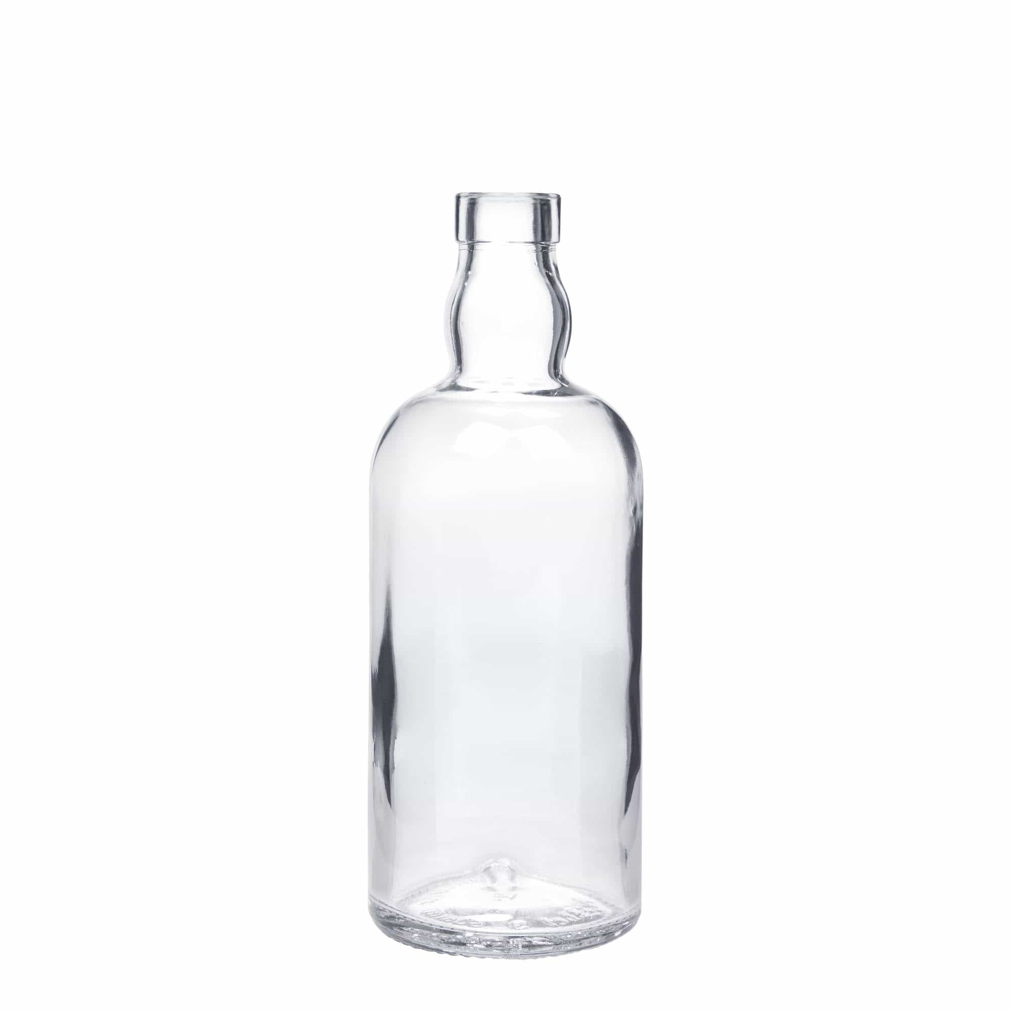 Botella de vidrio de 500 ml 'Aberdeen', boca: corcho