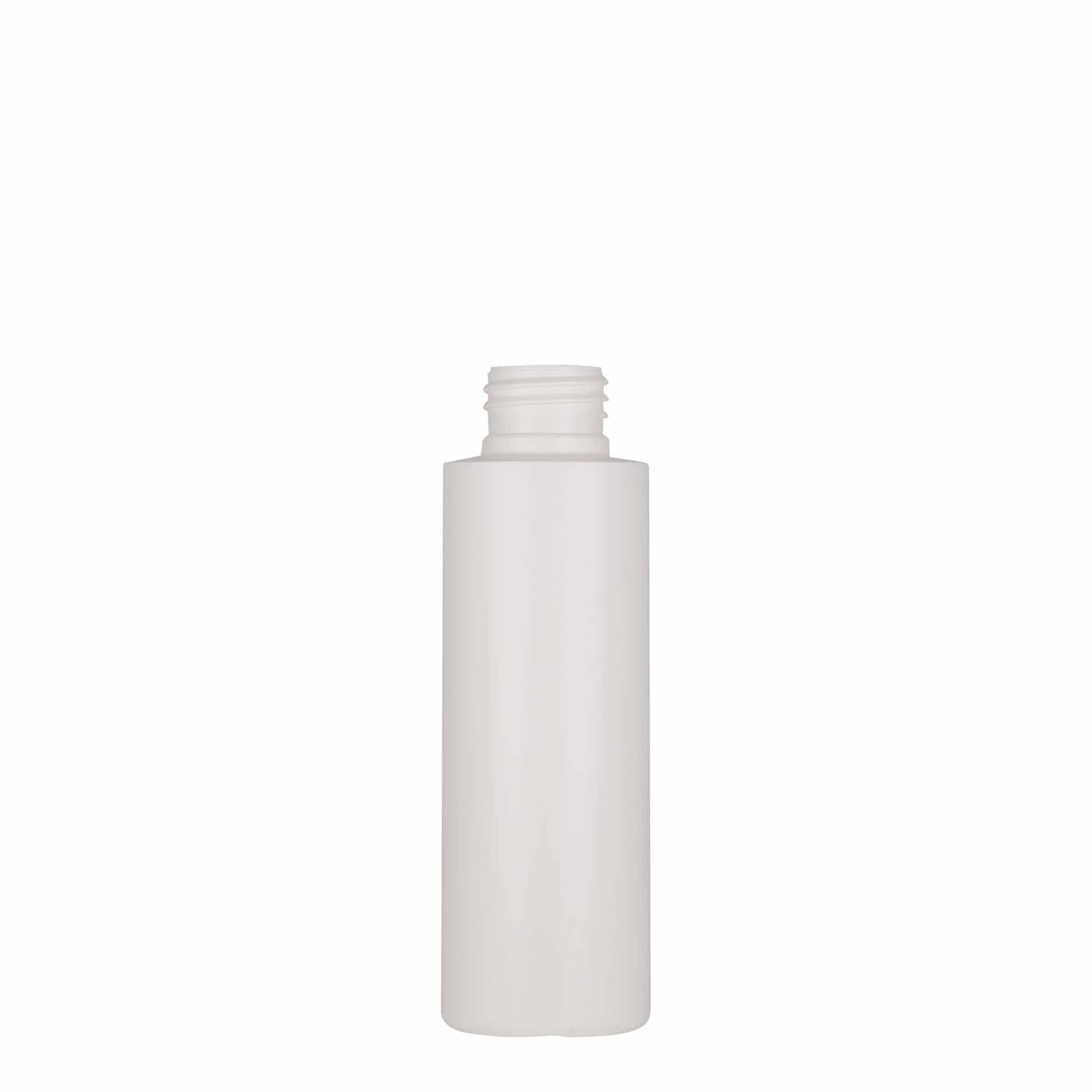 Botella de plástico 'Pipe' de 100 ml, Green HDPE, blanco, boca: GPI 24/410 Botella de plástico 'Pipe' de 100 ml, Green HDPE, blanco, boca: GPI 24/410