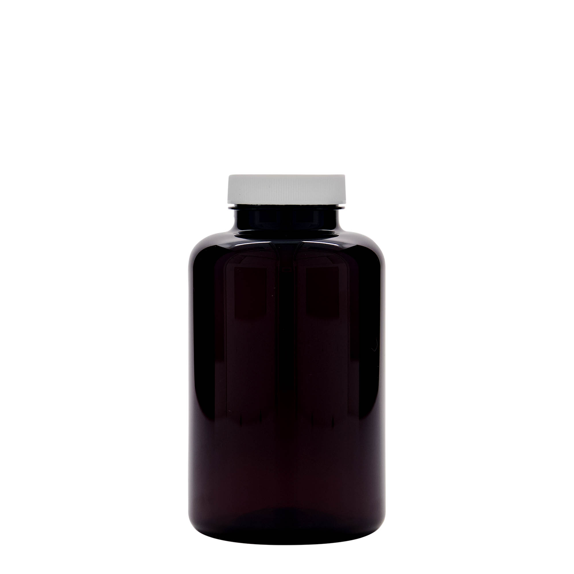 500 ml envase PET, plástico, marrón, boca: 45/400