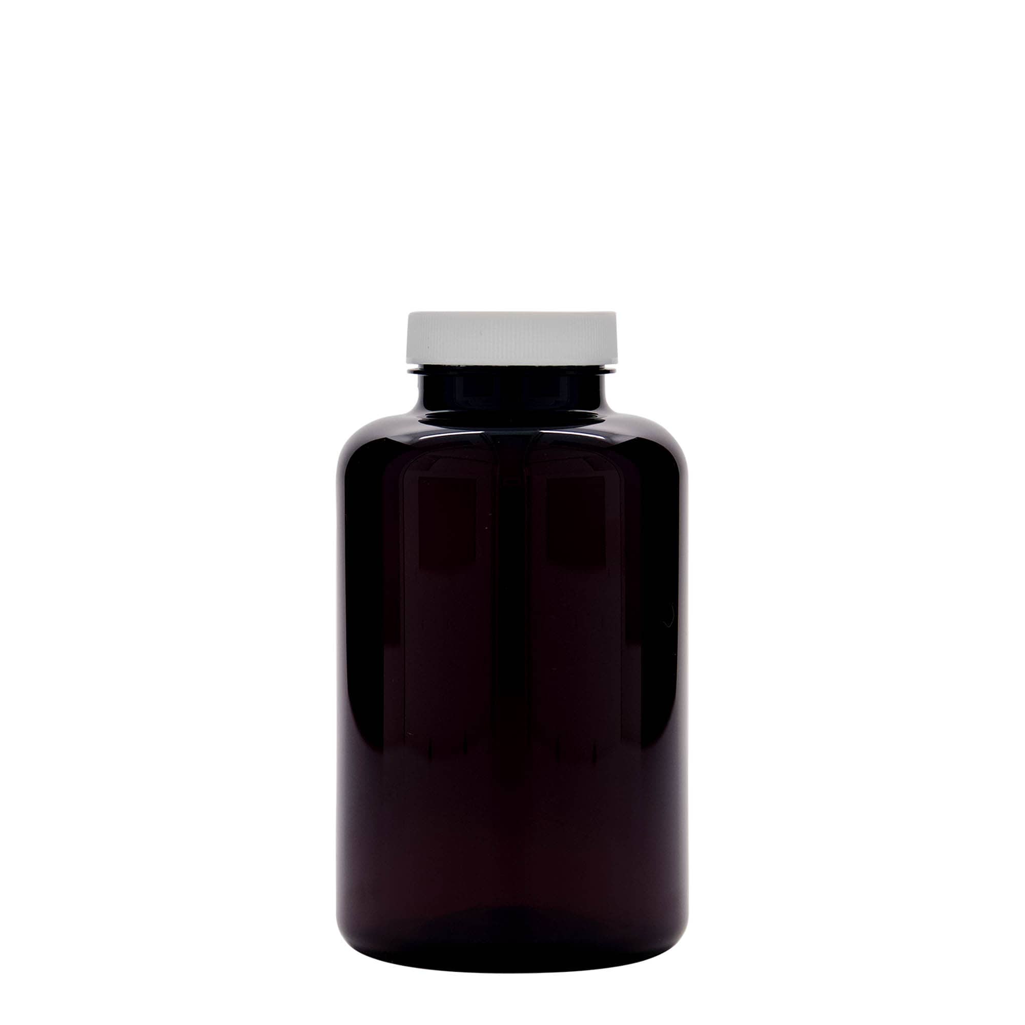 500 ml envase PET, plástico, marrón, boca: 45/400