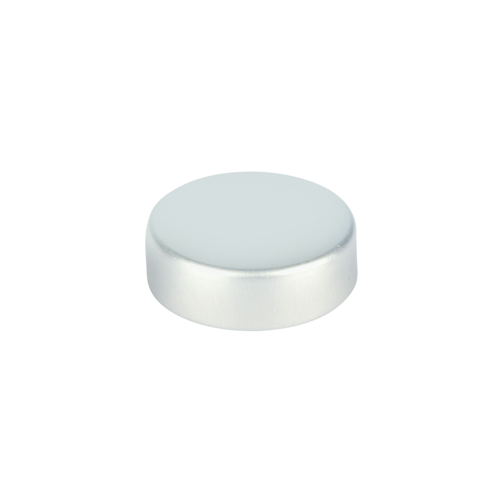 Tapa de rosca, metal, plateado, para boca: GPI 33/400 Tapa de rosca, metal, plateado, para boca: GPI 33/400