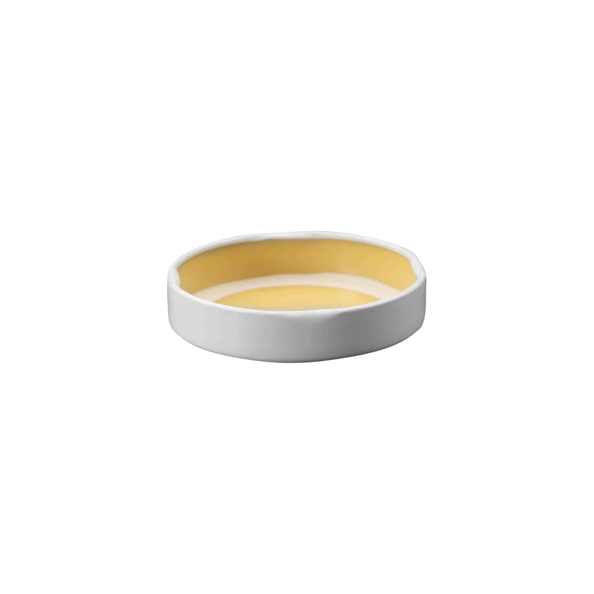 Tapa de rosca profunda, hojalata, blanca, para boca: Deep-TO 66