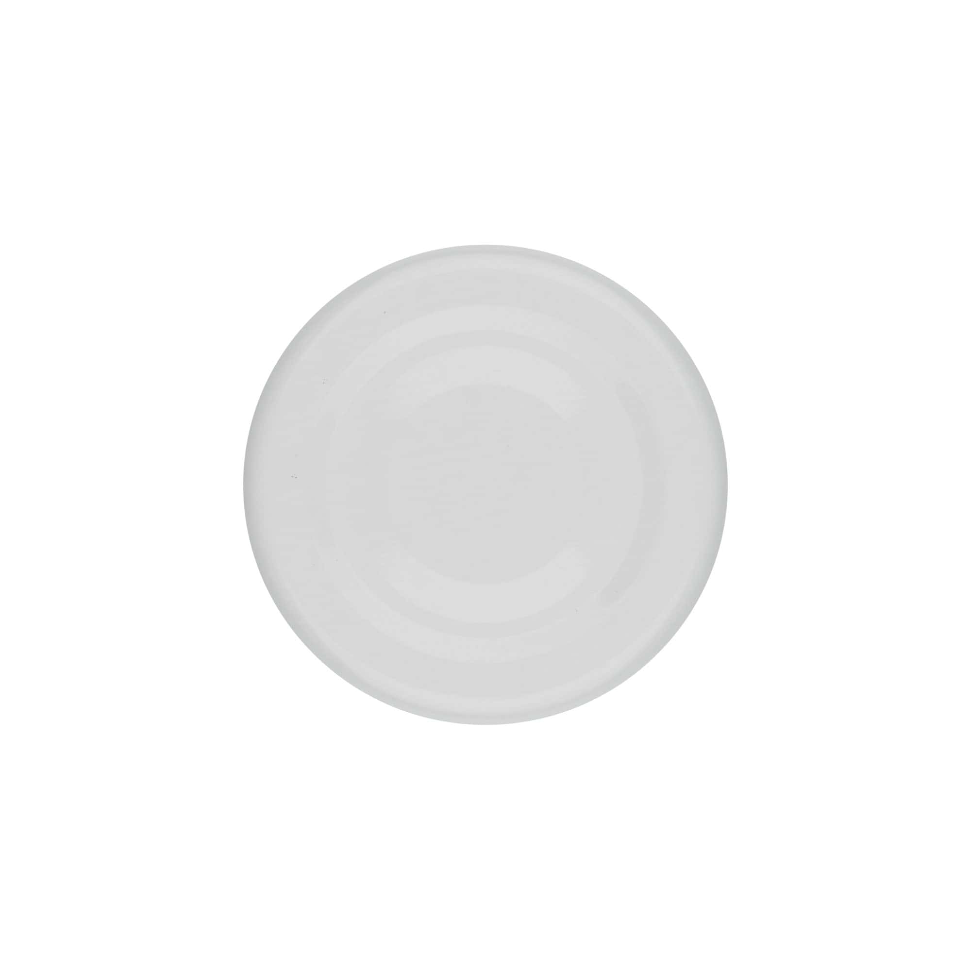 Tapa Twist-Off, hojalata blanca, blanca, para abertura: TO 43