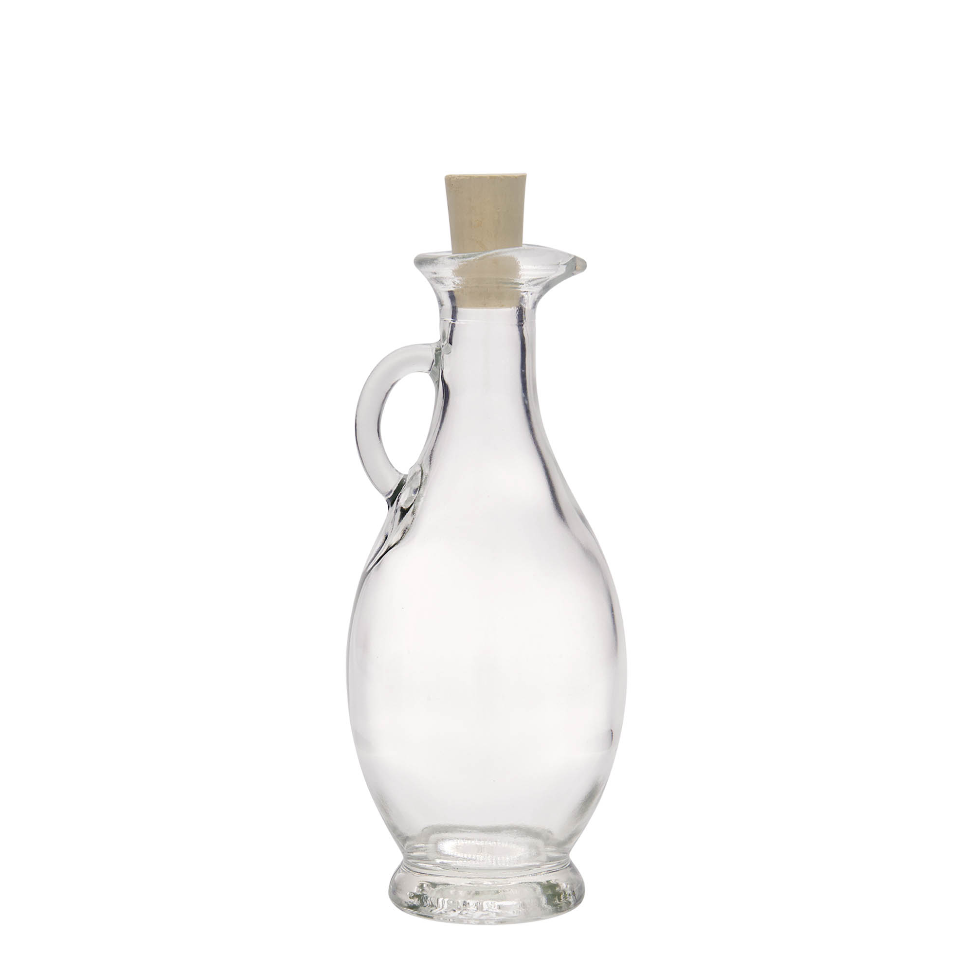 Botella de vinagre/aceite 'Egizia' de 250 ml, boca: corcho