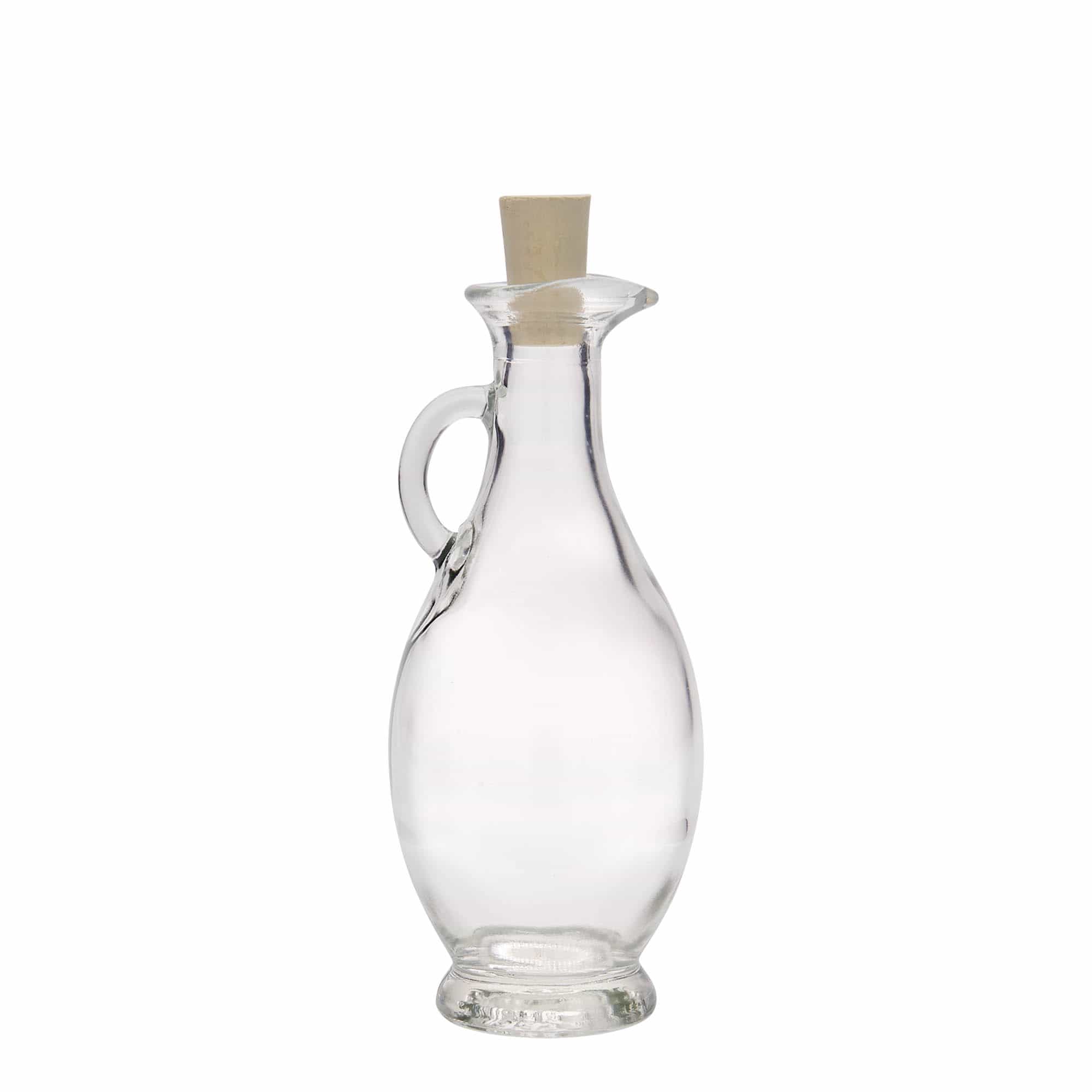 Botella de vinagre/aceite 'Egizia' de 250 ml, boca: corcho